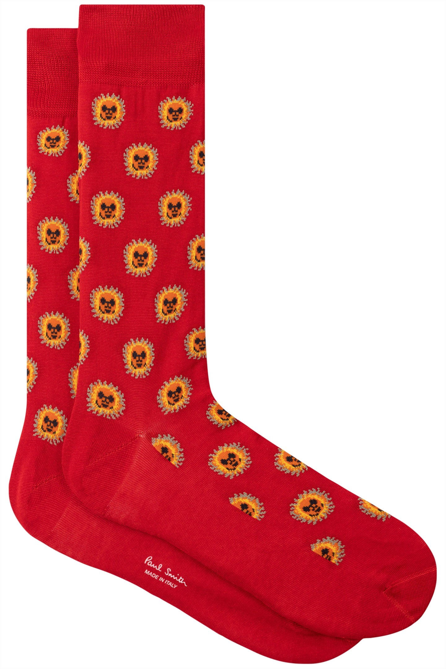 MEN SOCK SUNGLASSES RED 1