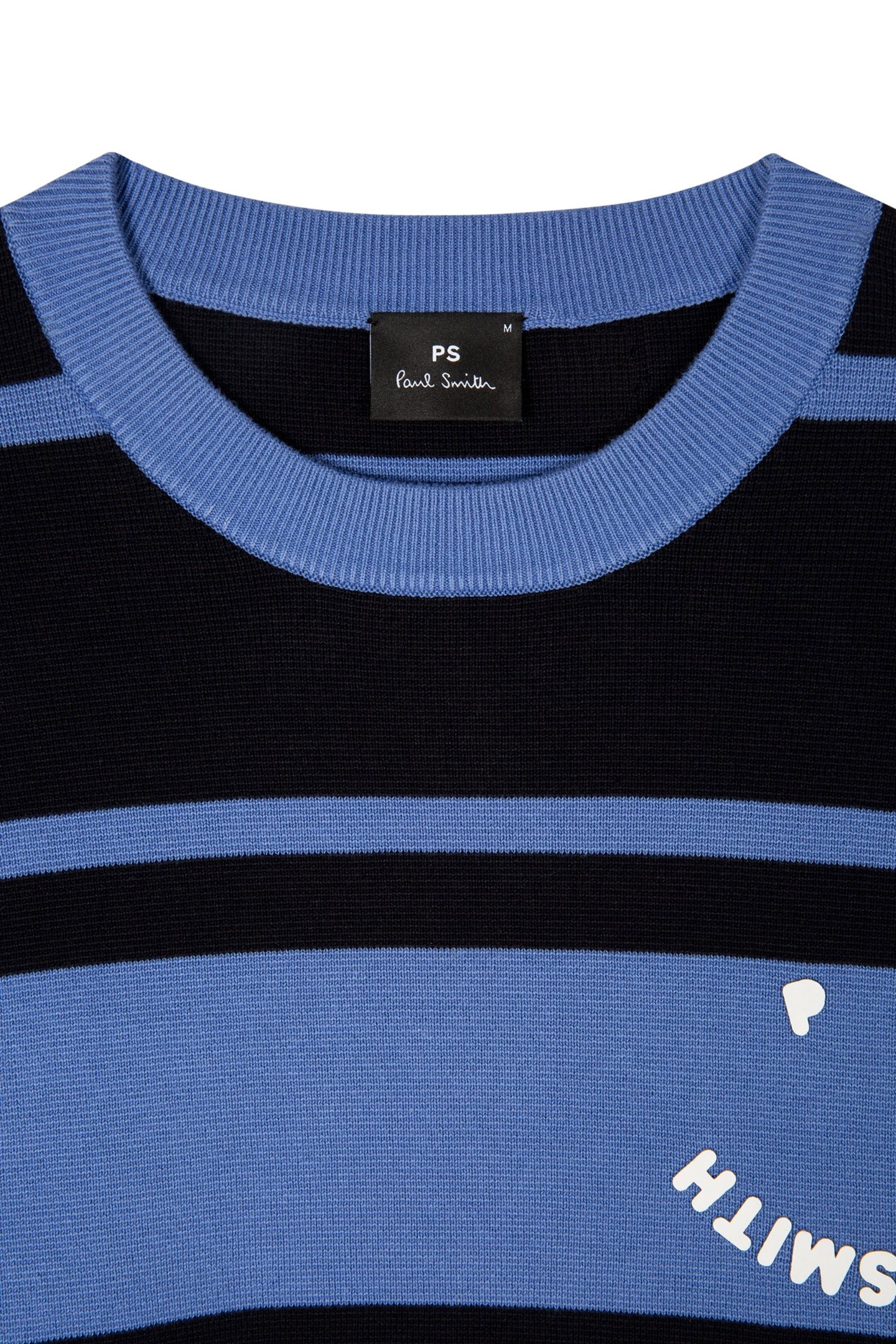MENS PULLOVER CREW NECK HAPPY PETROL BLUE 6