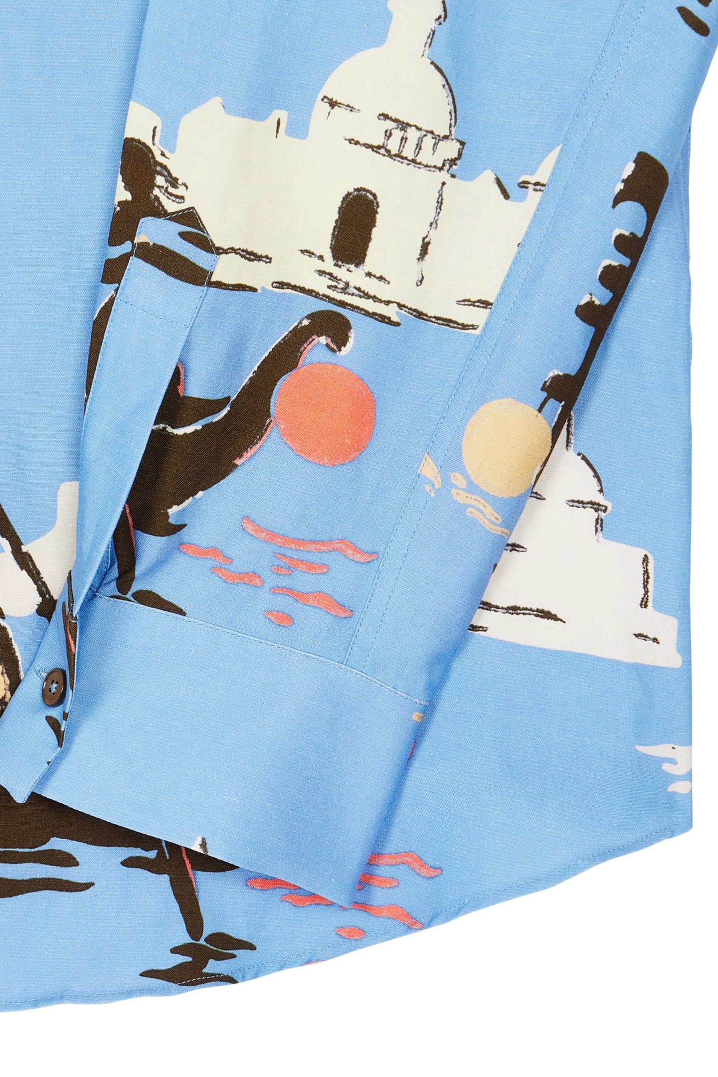 MENS S/C REGULAR FIT SHIRT BLUE 2