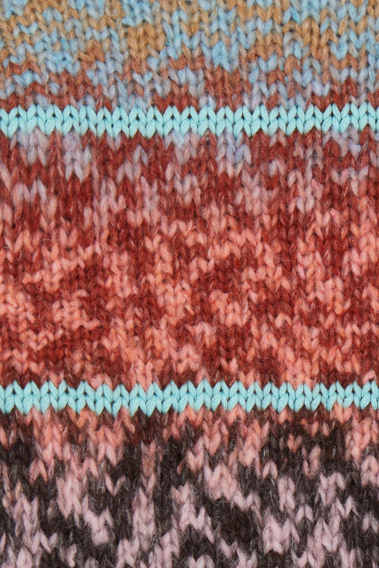 KNITTED SWEATER CREW NECK POWDER PINK 7