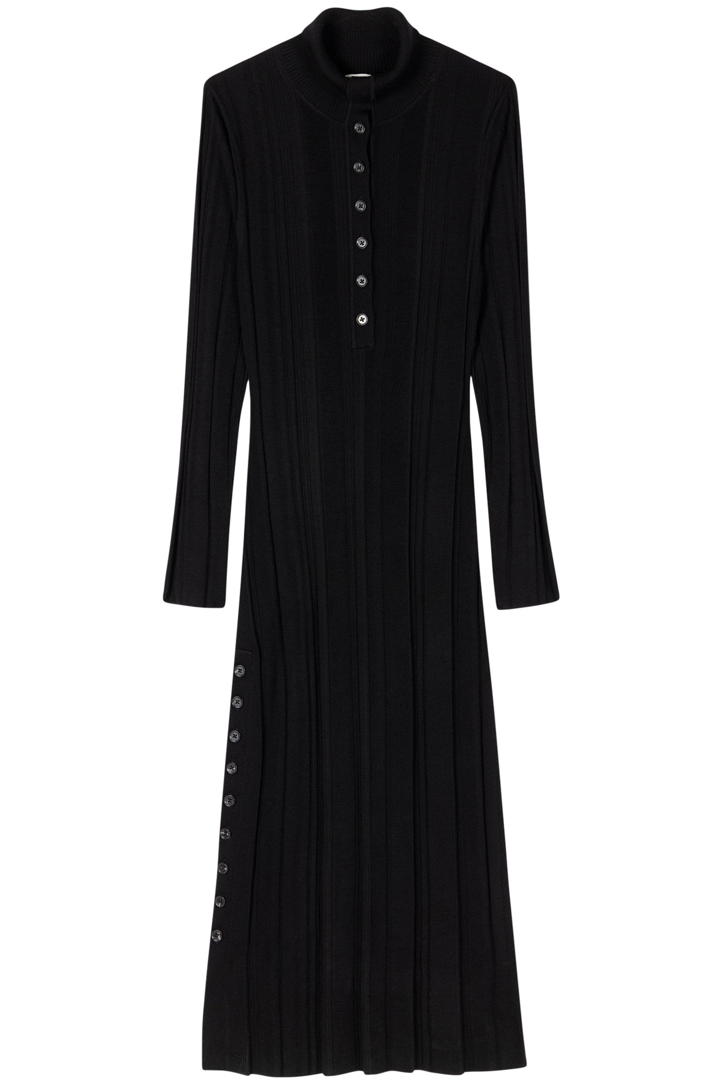 KNITTED DRESS BLACK 3