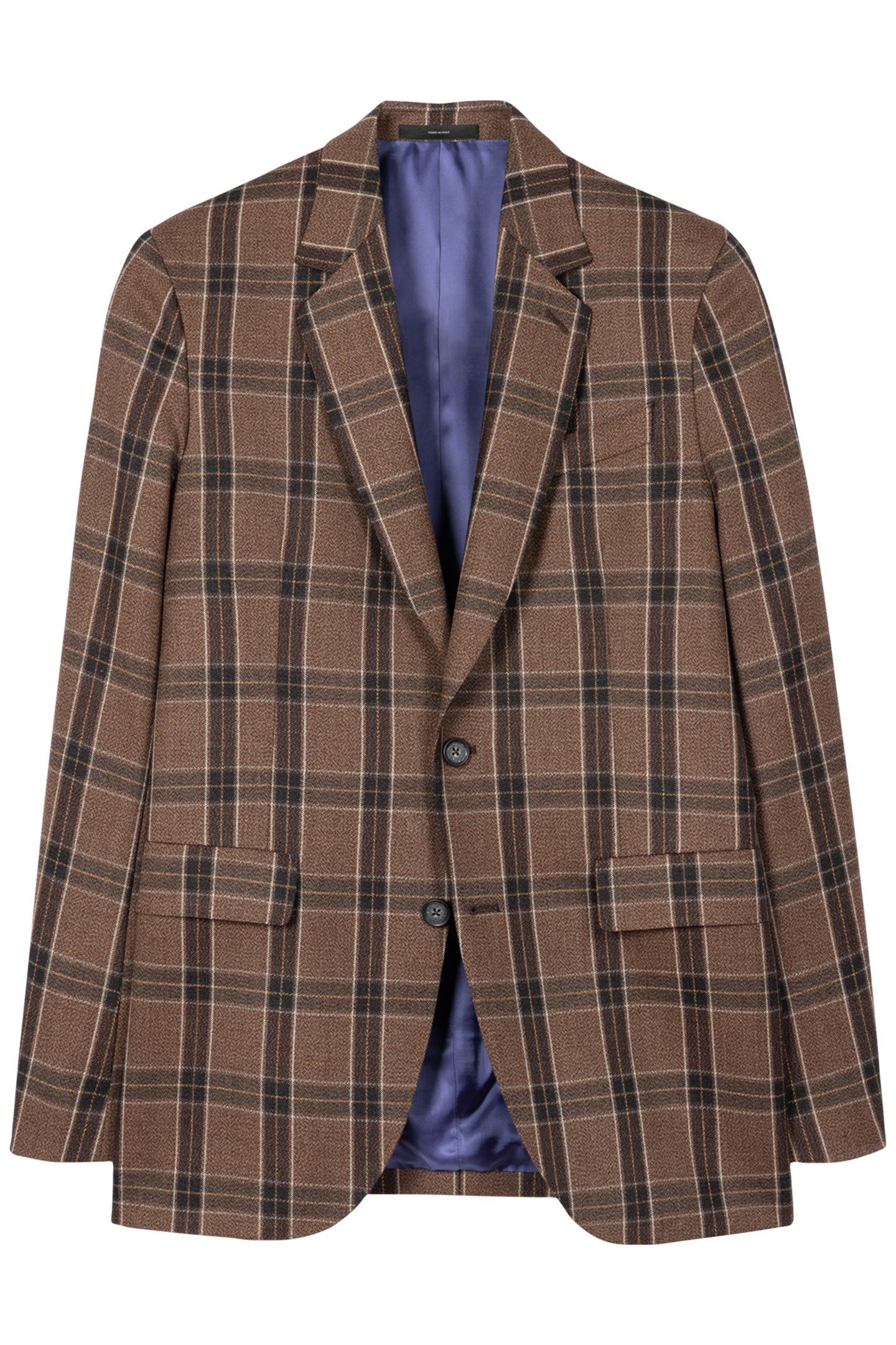 MENS 2 BUTTON JACKET TAN 4