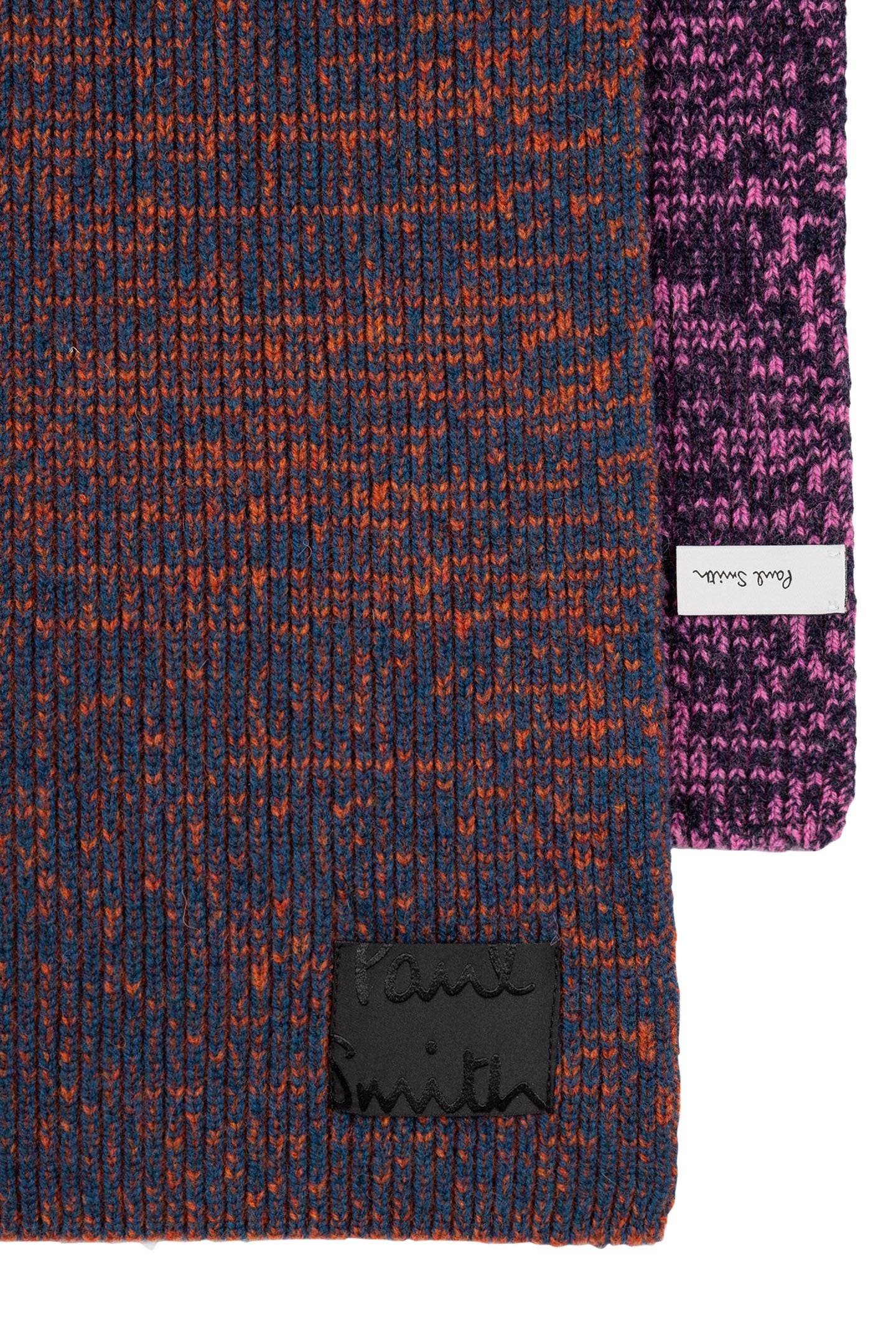 SCARF FLECKED NAVY 2