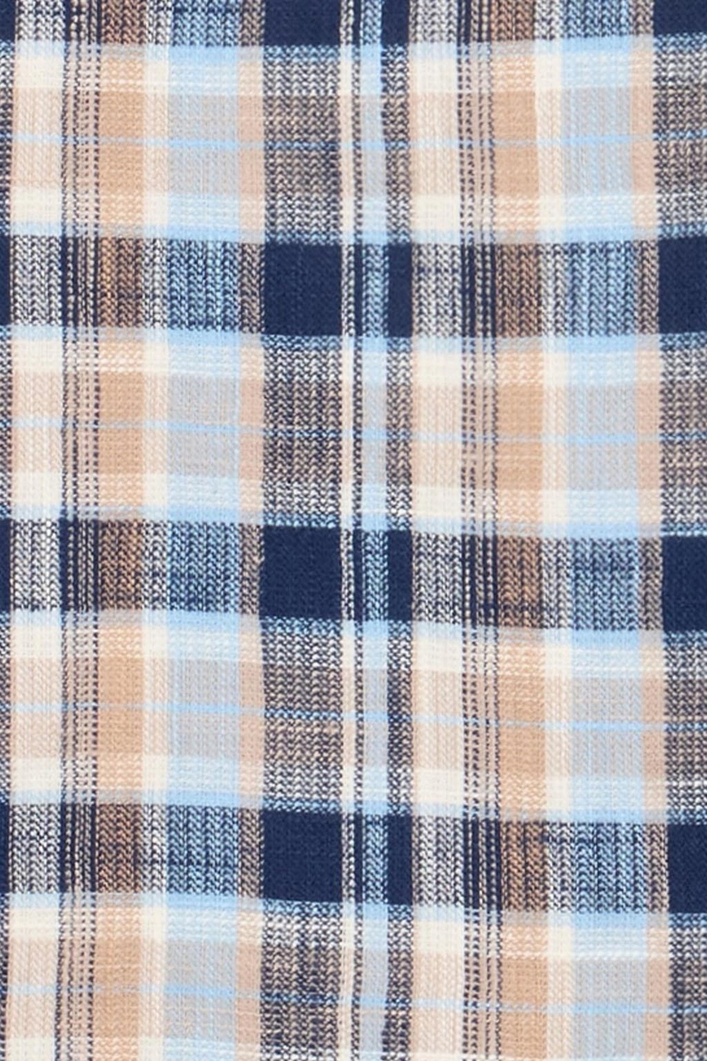 PANSI WAFFLE CHECK HAZEL BROWN 7