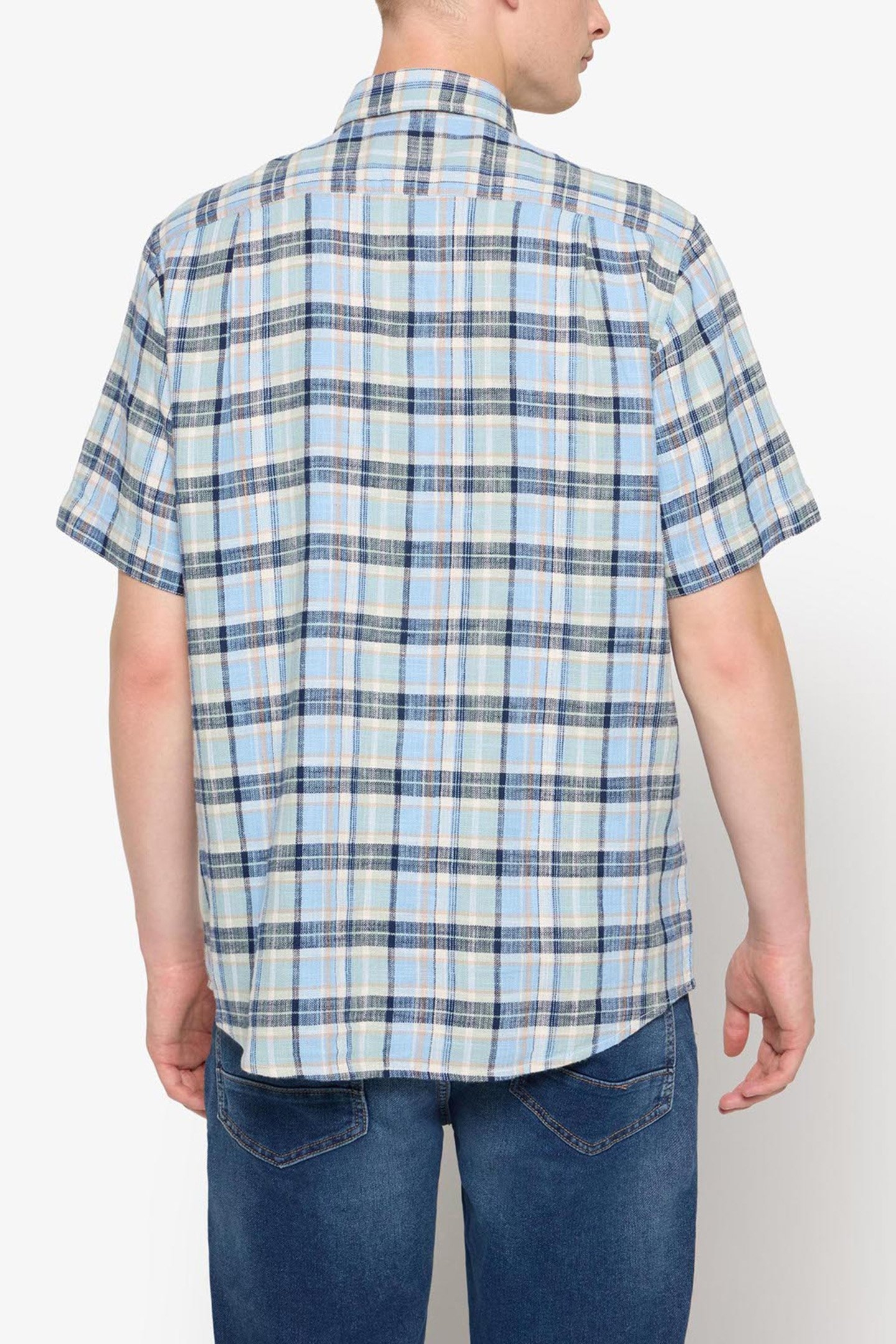 PANSI WAFFLE CHECK GREEN FROSTY 2