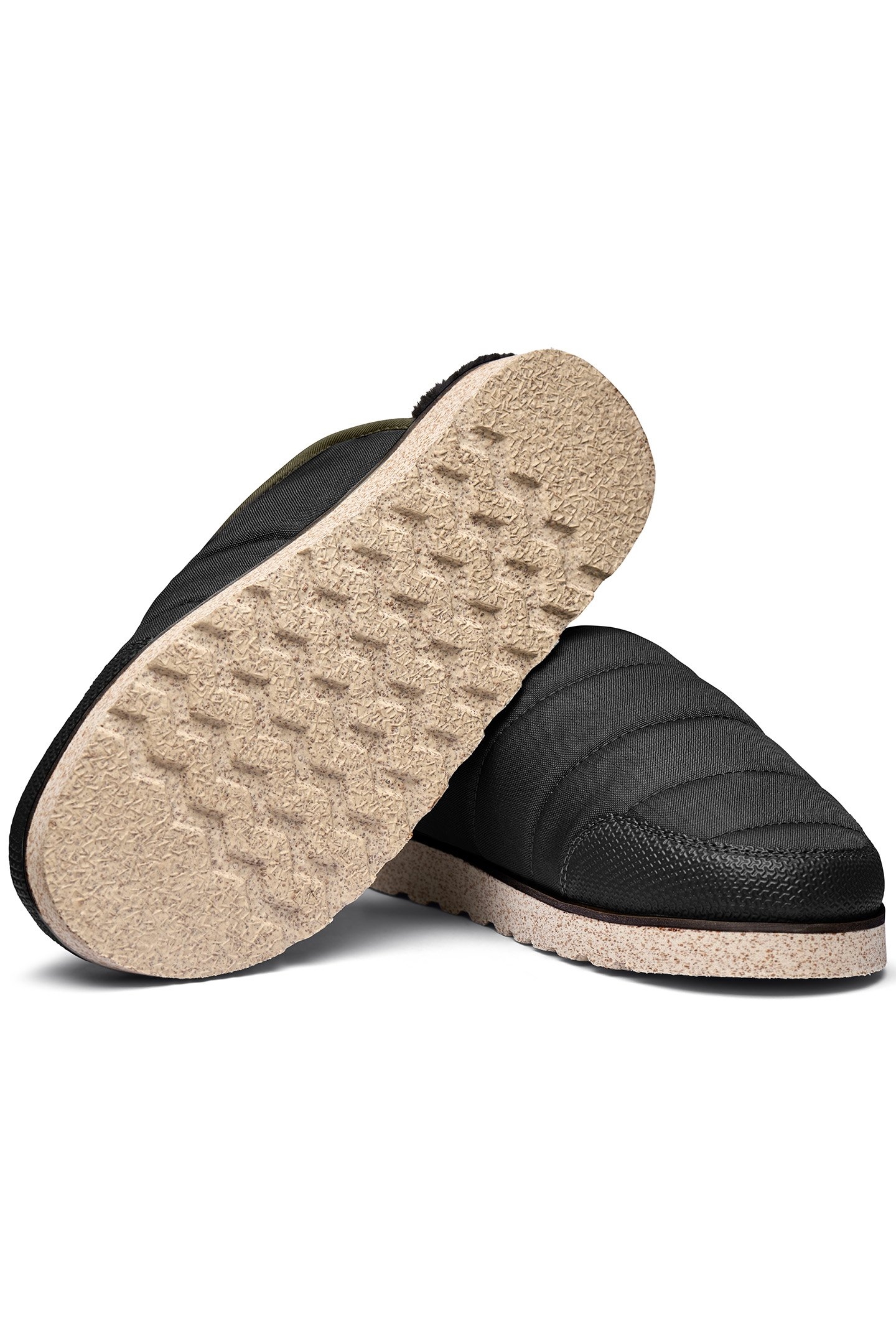 INDOOR SLIPPER BLACK/OLIVE 3