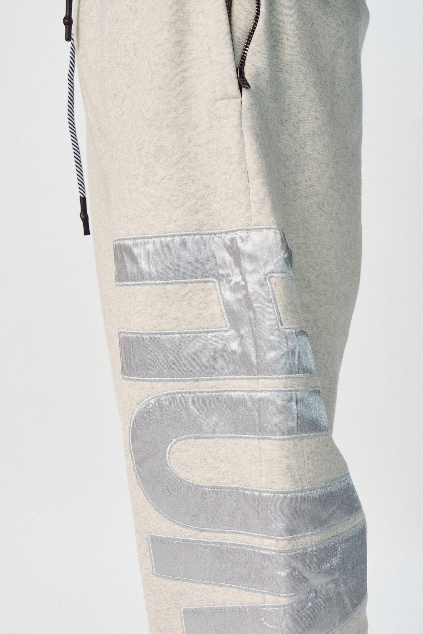 CHRIS FLEECE JOGGER SOFT WHITE MELEE 7