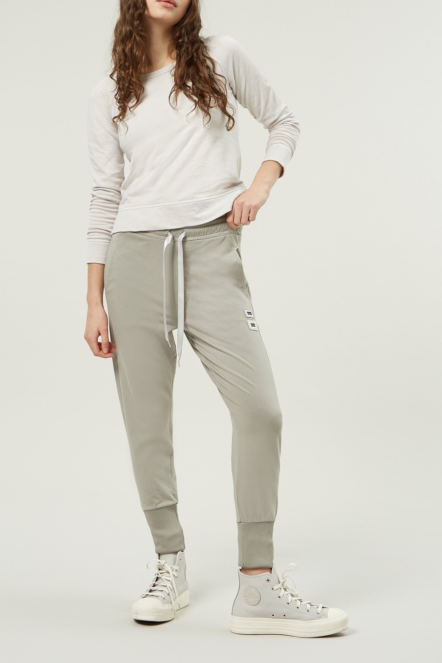 BEACH SWEATER LIGHT CLAY 1