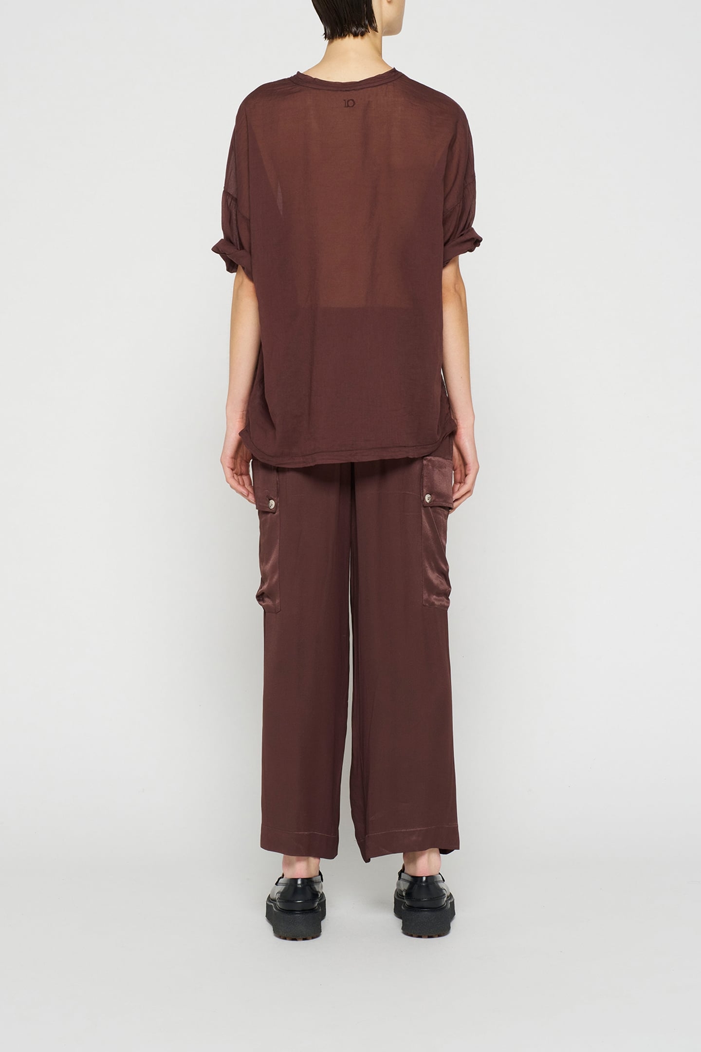 UTILITY PANTS SATIN AUBERGINE 3