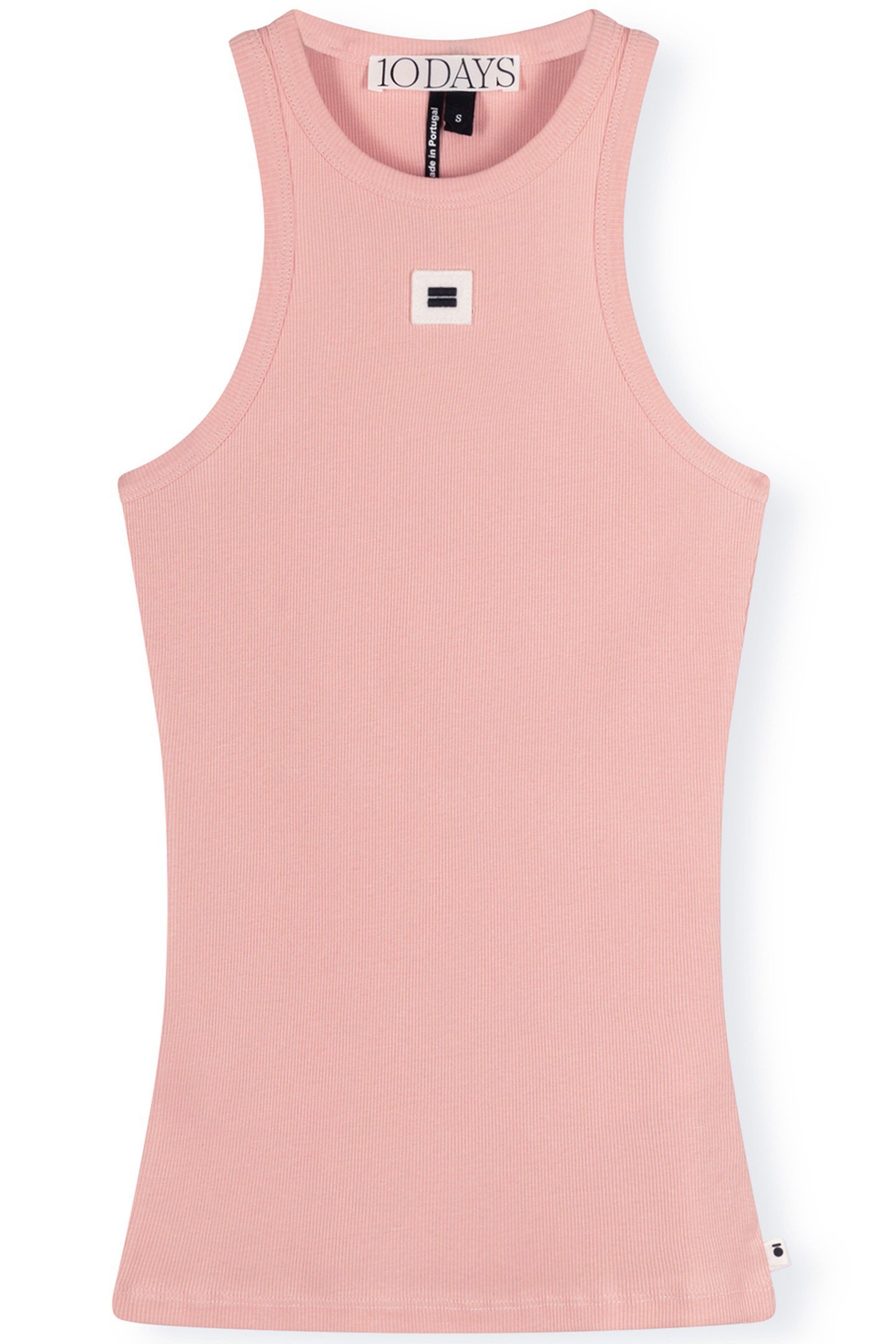 TANK TOP RIB DUSTY PEACH 4