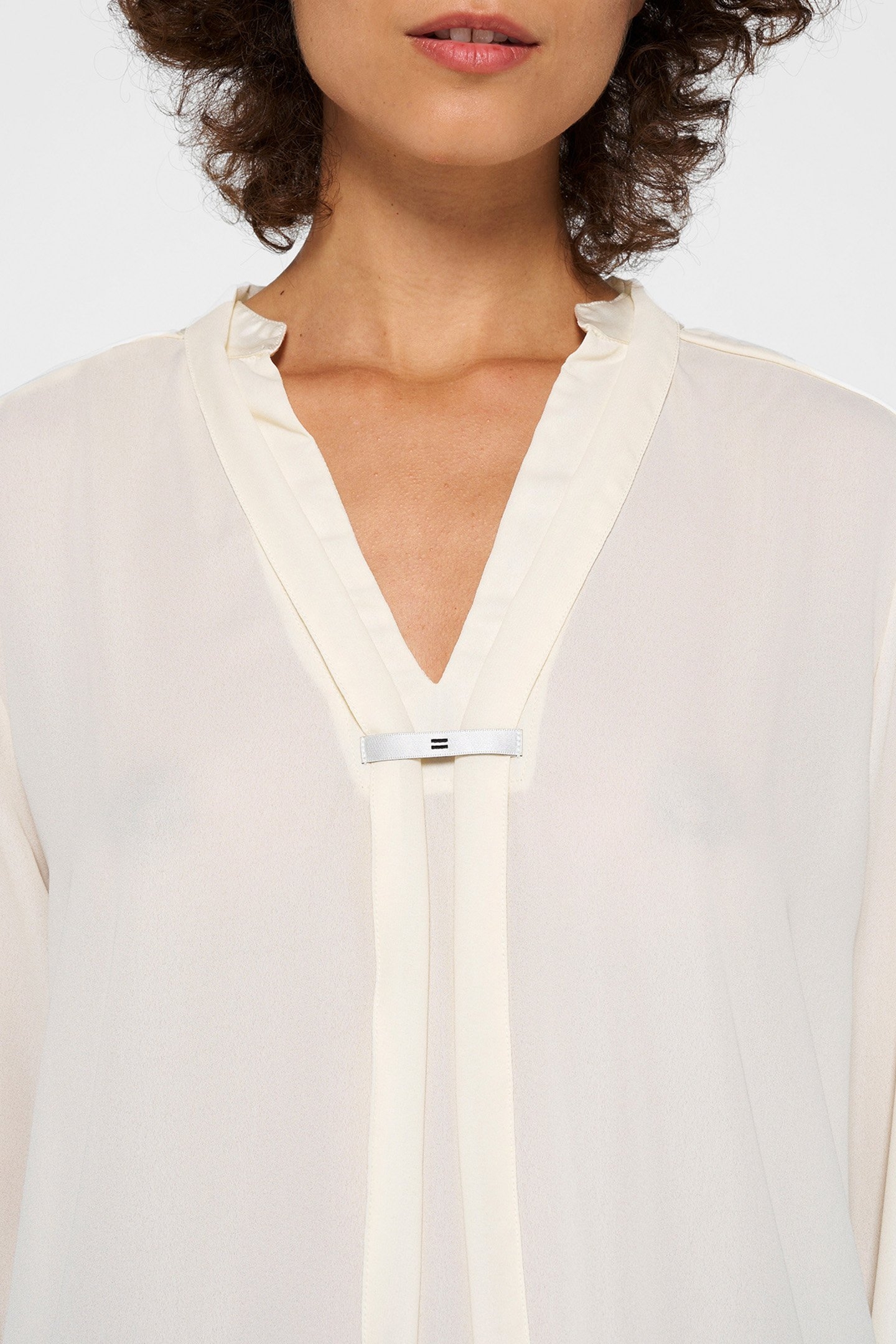 FLOWY BLOUSE CREAM 6