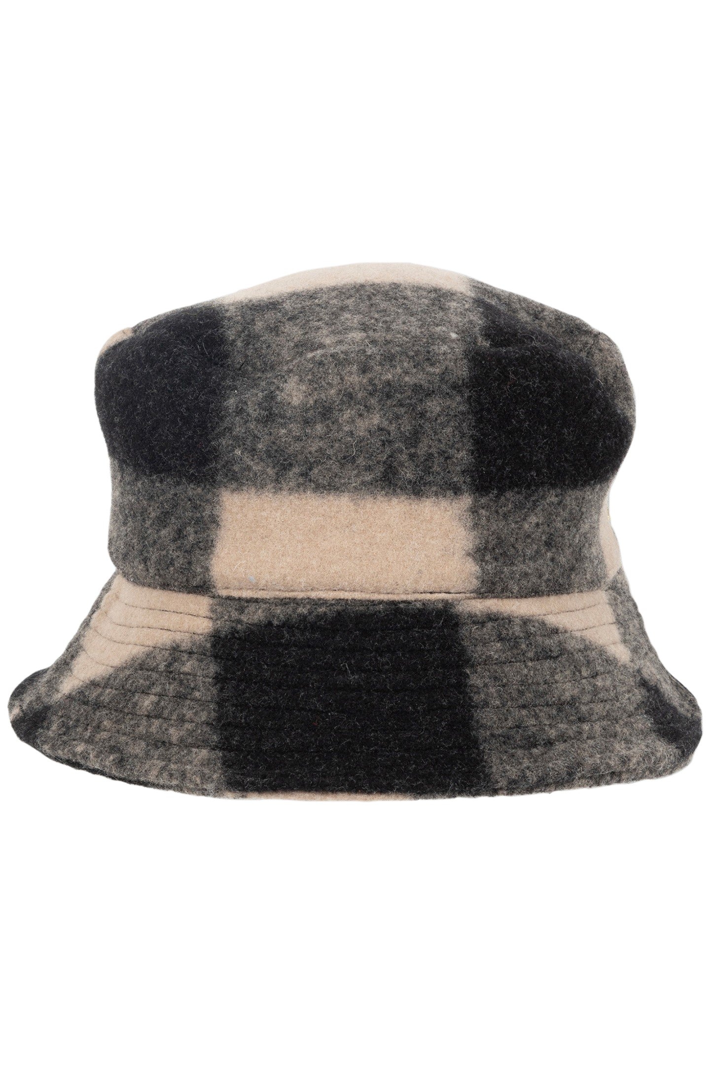 WOOL HAT CHECK SAFARI 4