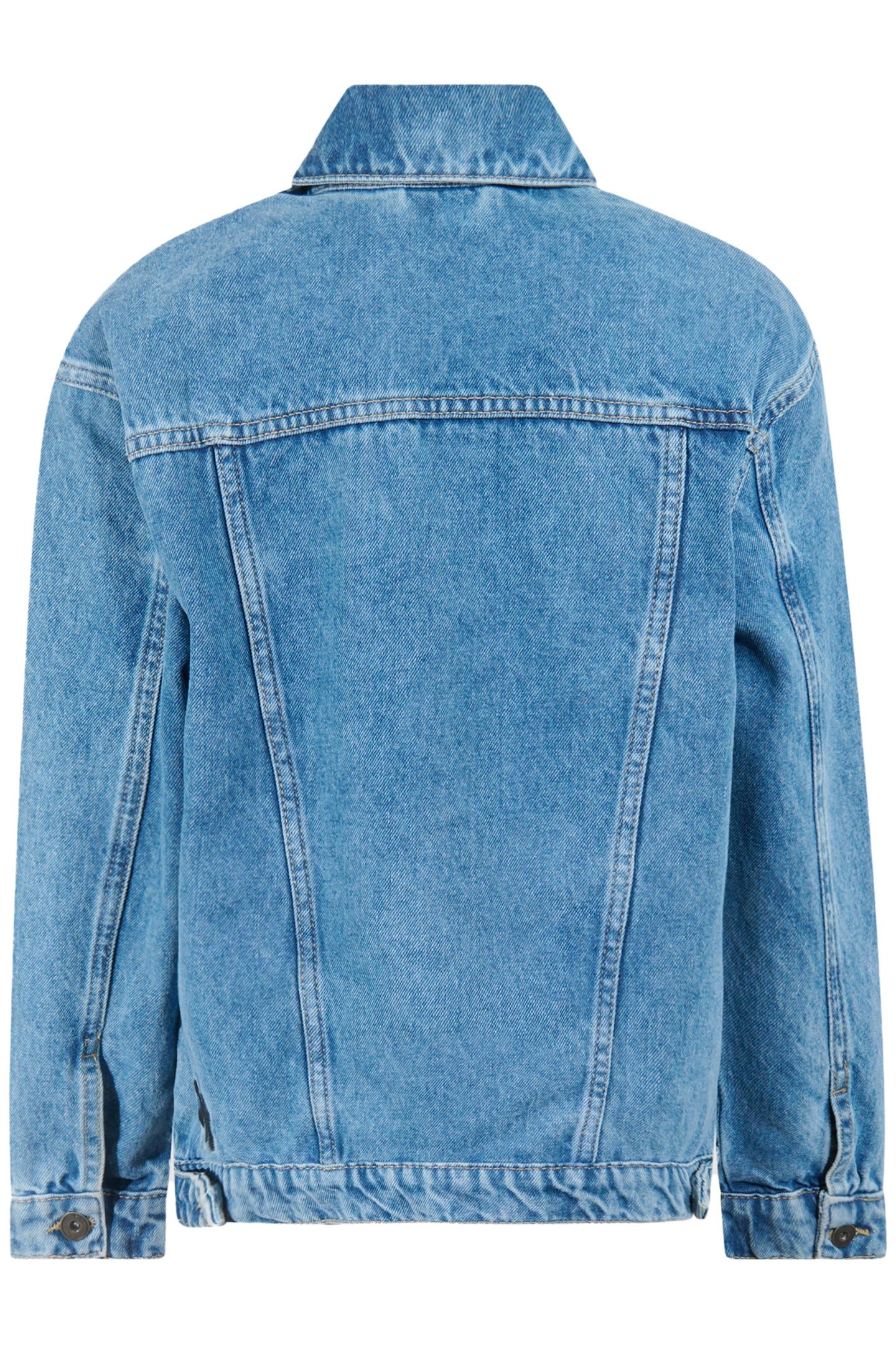 BAM-SBSNESSENTIAL DENIM JACKET MEDIUMSTONE 5