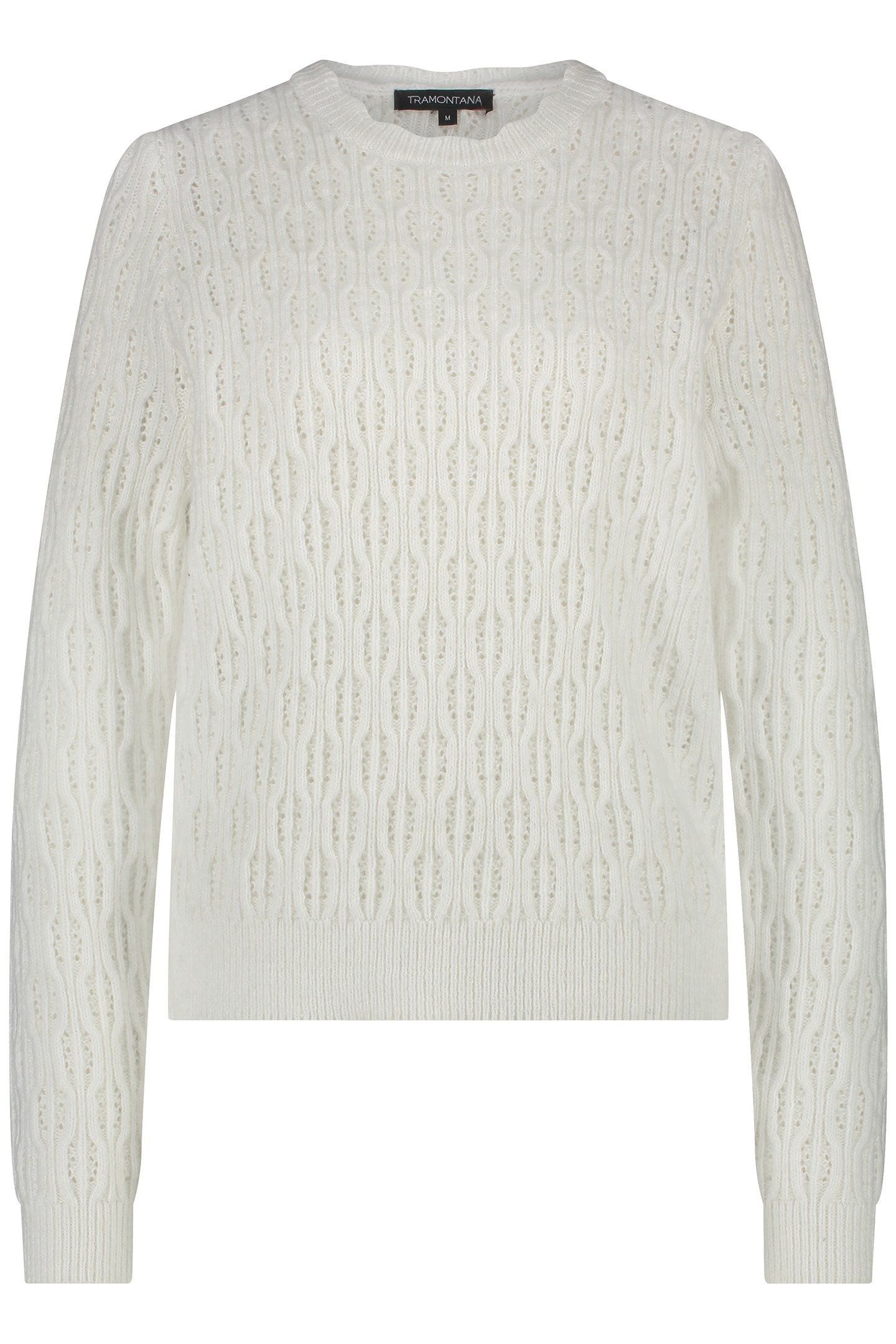 JUMPER AJOUR OFF WHITE 1