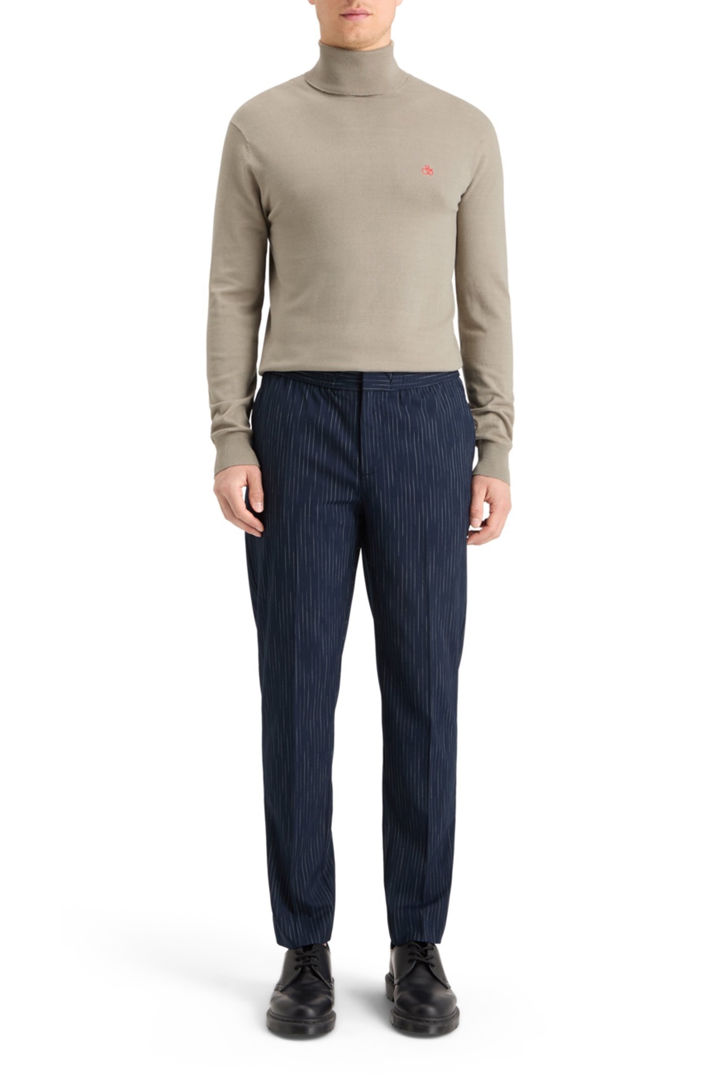 TURTLENECK VISCOSE SWEATER MOCHA 3