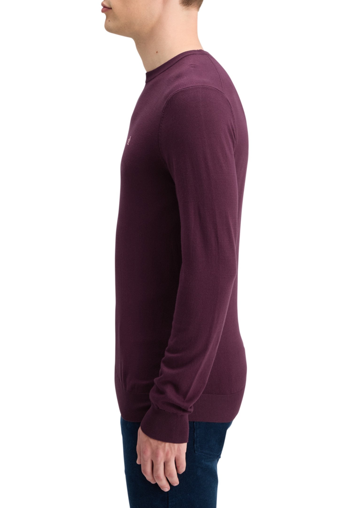 ESSENTIAL VISCOSE SWEATER BERRY 6