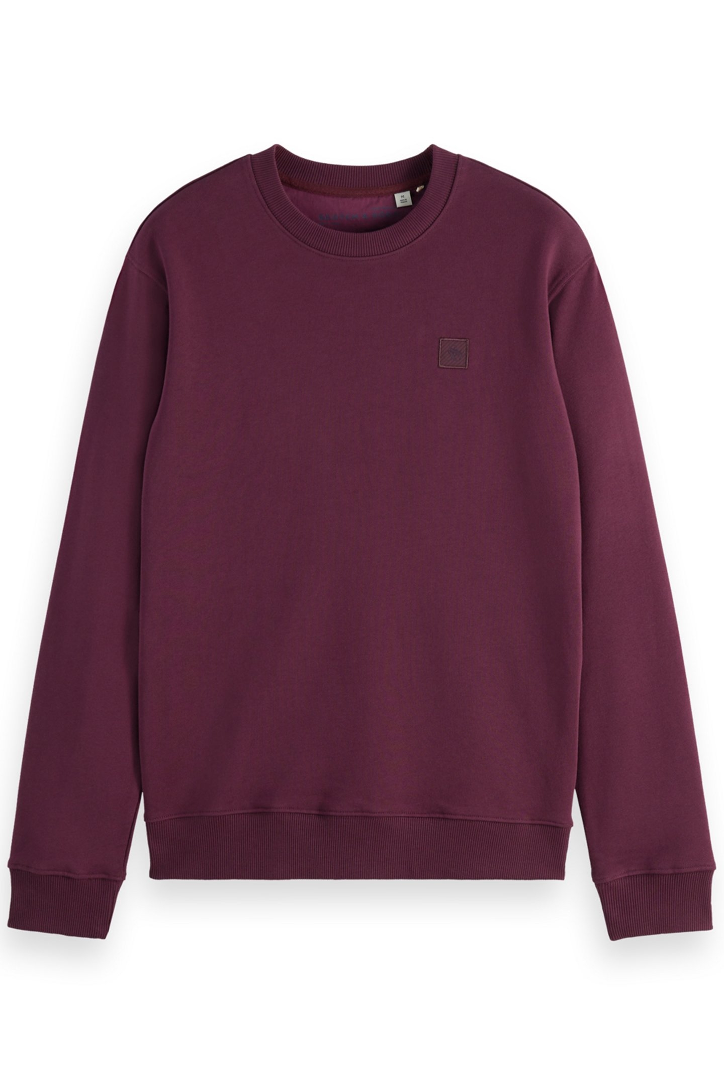 ESSENTIAL LOGO BADGE CREW DARK GRAPE 4