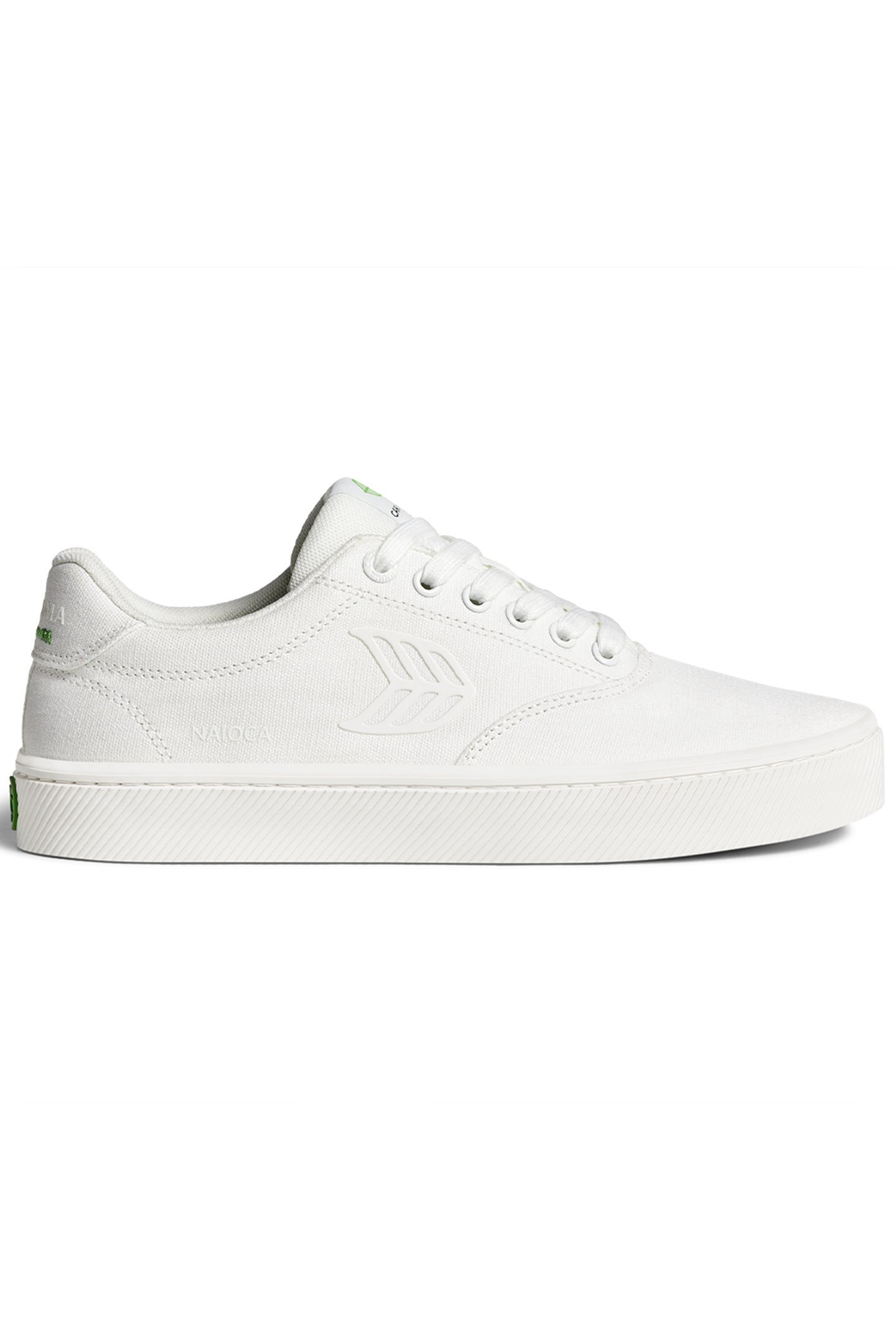 NAIOCA OFF-WHITE CANVAS SNEAKER 1