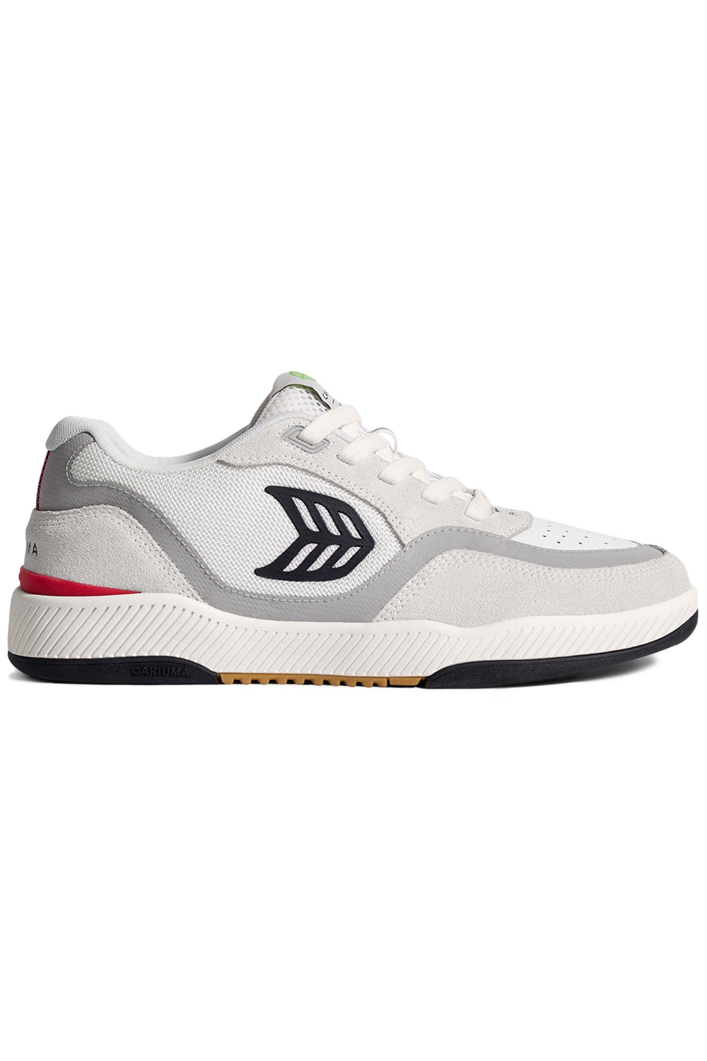 UBA PRO SMOKE WHITE SUEDE OFF-WHITE MESH BLACK LOGO RED SNEA 1