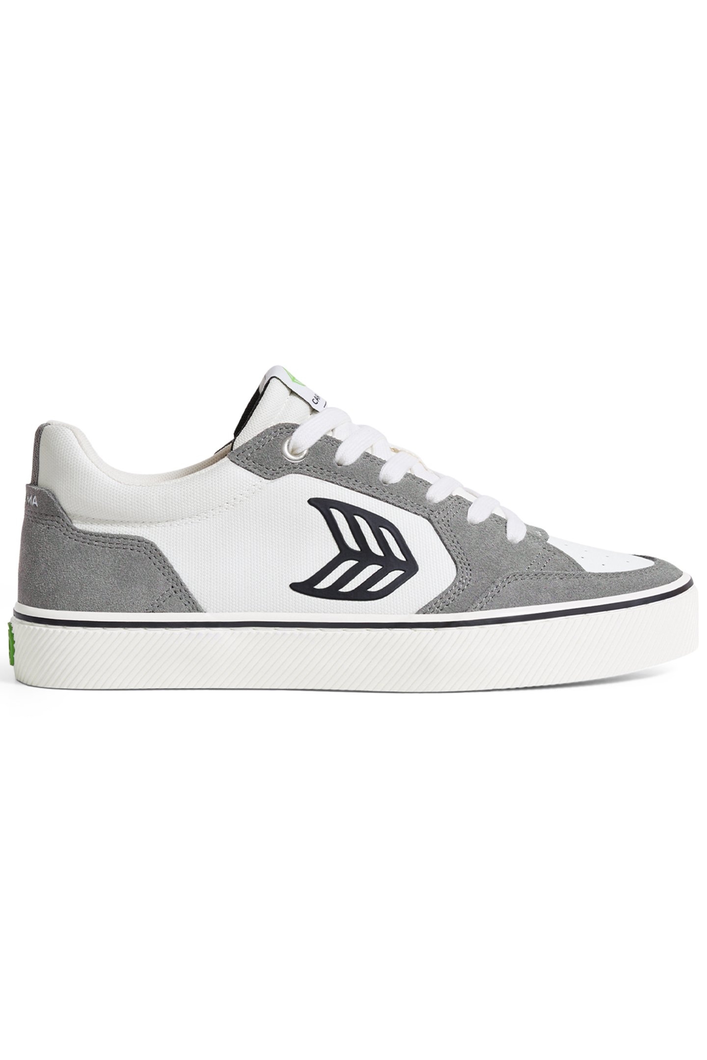 VALLELY PRO OFF-WHITE CORDURA CHARCOAL GREY SUEDE BLACK LOGO 1