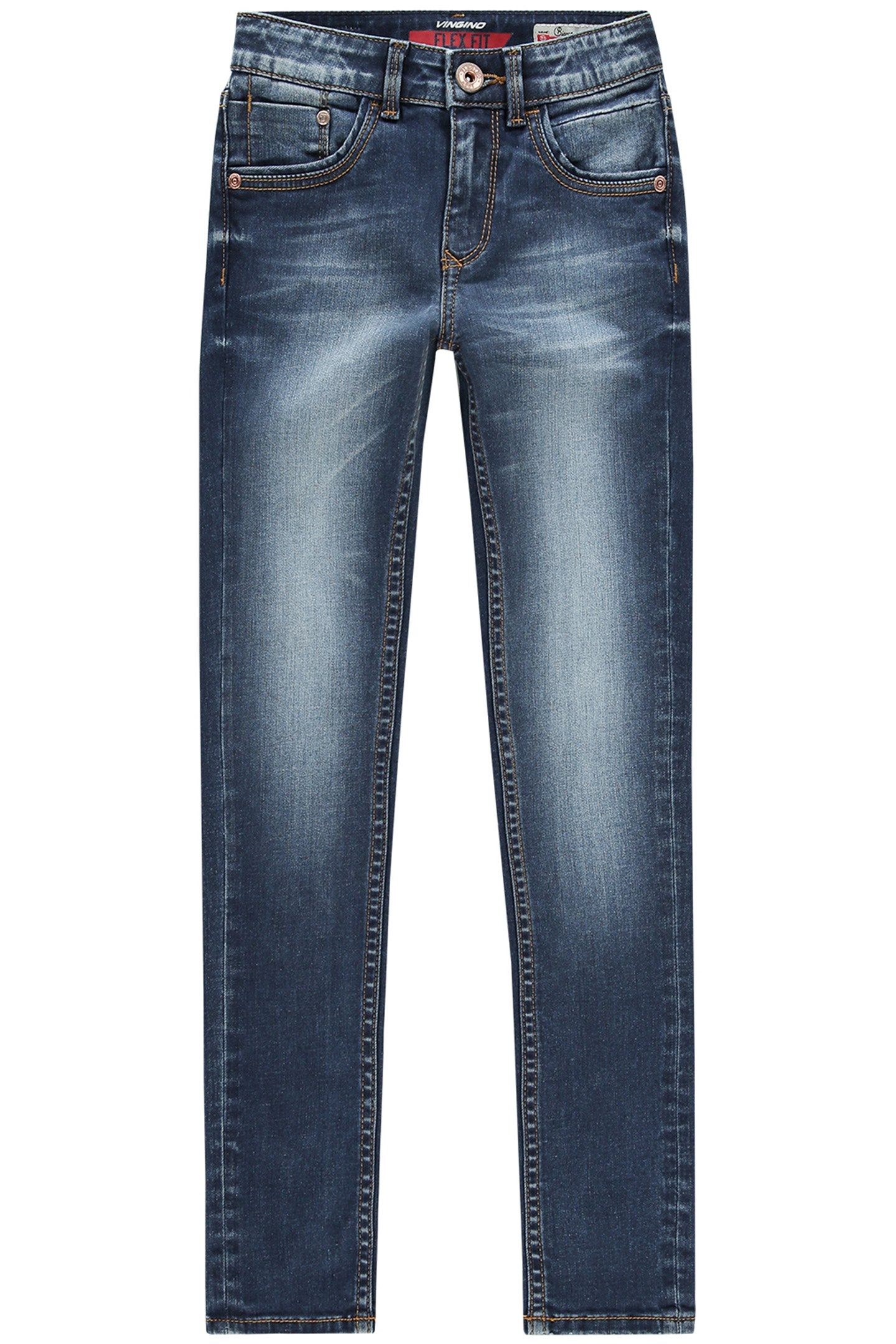 GIRL'S BIANCA JEANS MID BLUE WASH 1