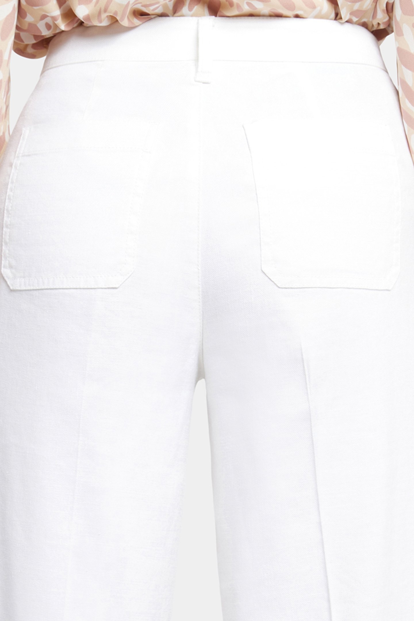 WIDE LEG CROPPED CARGO OPTIC WHITE 6