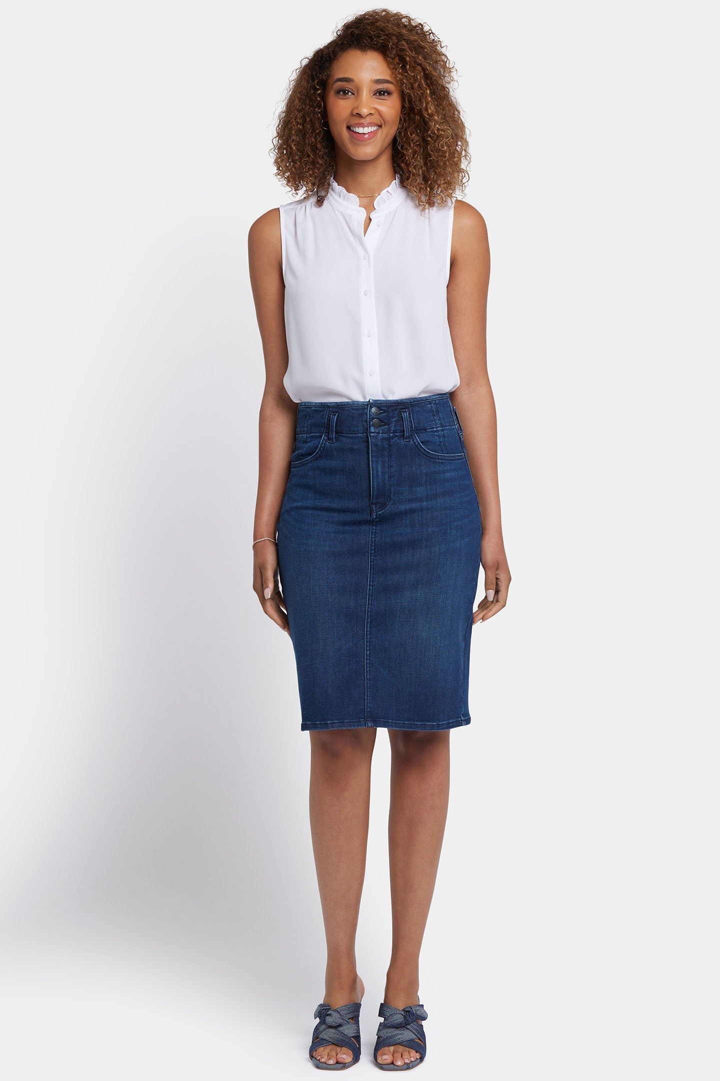 HIGH RISE SKIRT HOLLYWOOD IBIZA BLUES 1