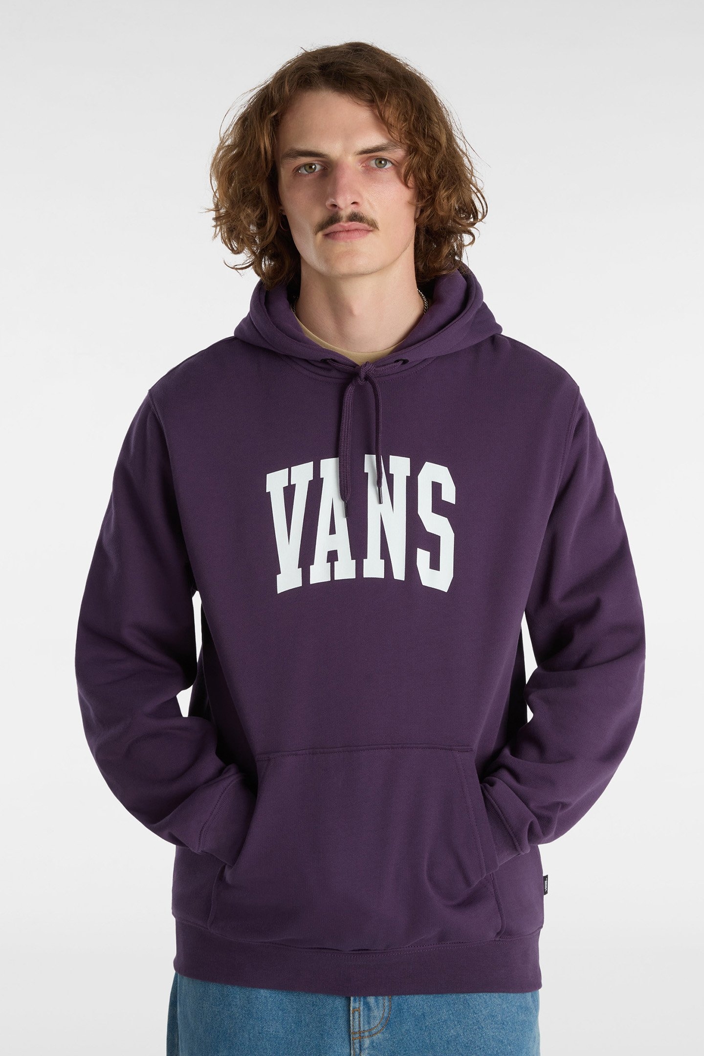 VANS ARCHED PULLOVER GOTHIC GRAPE 1