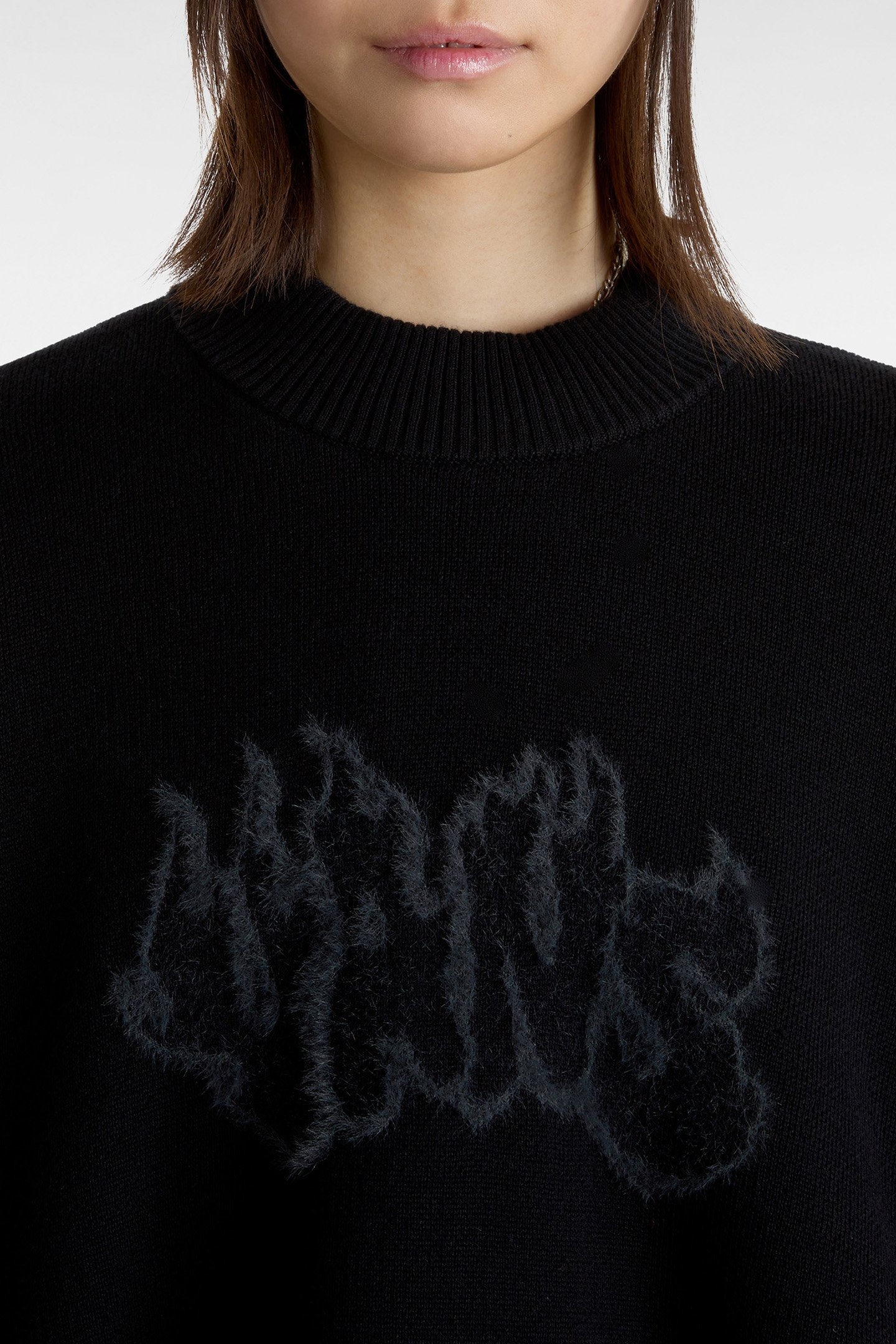 CAMMILE GRAPHIC PULLOVER BLACK 7