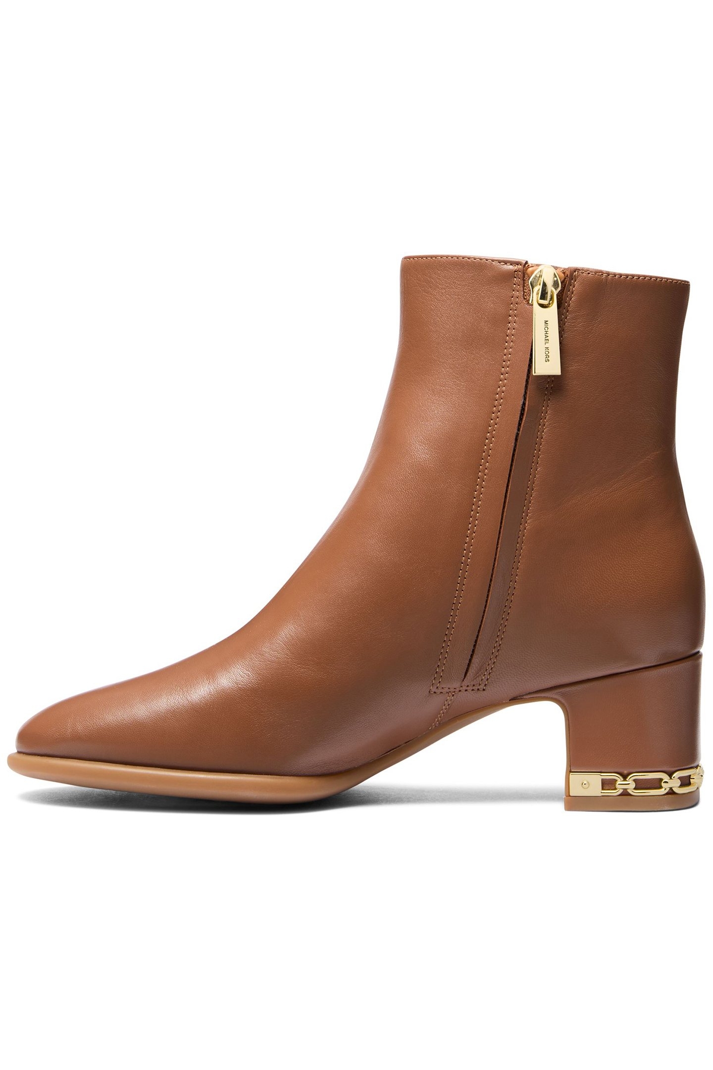 JUNE ANKLE BOOT IN TAN LEATHER 4