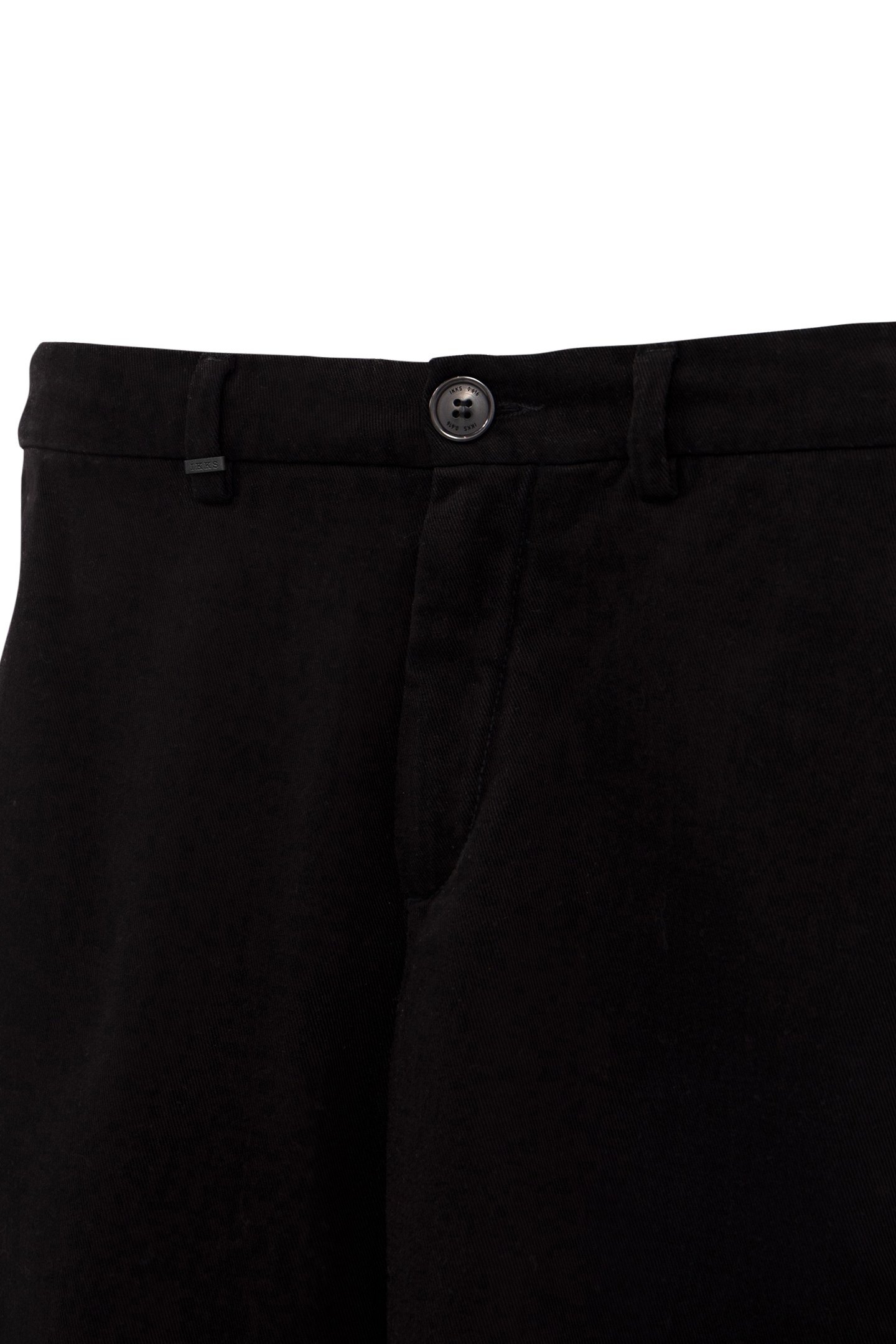 BLACK SLIM CHINO PANTS 5