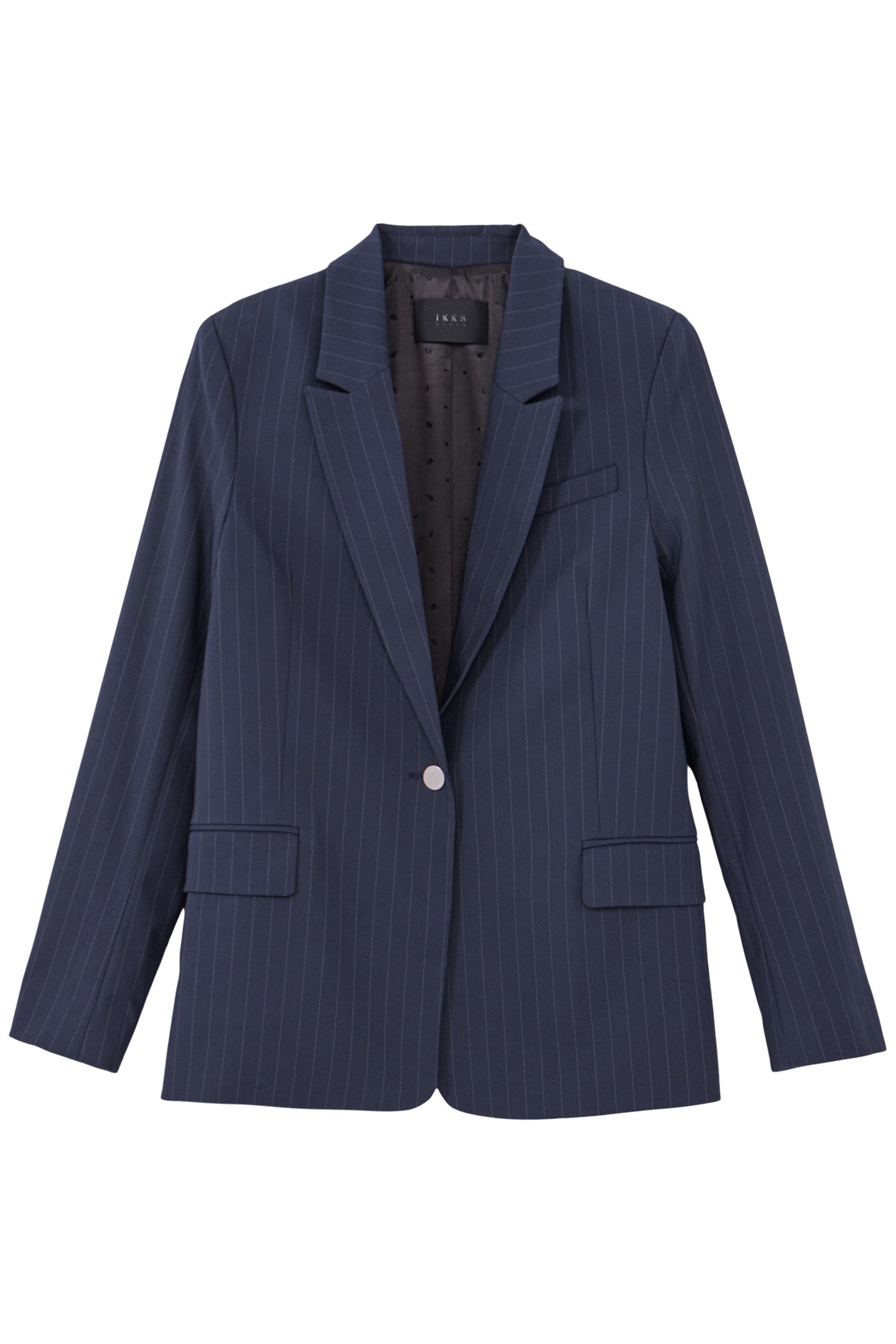 NAVY TENNIS STRIPE SUIT JACKET 4