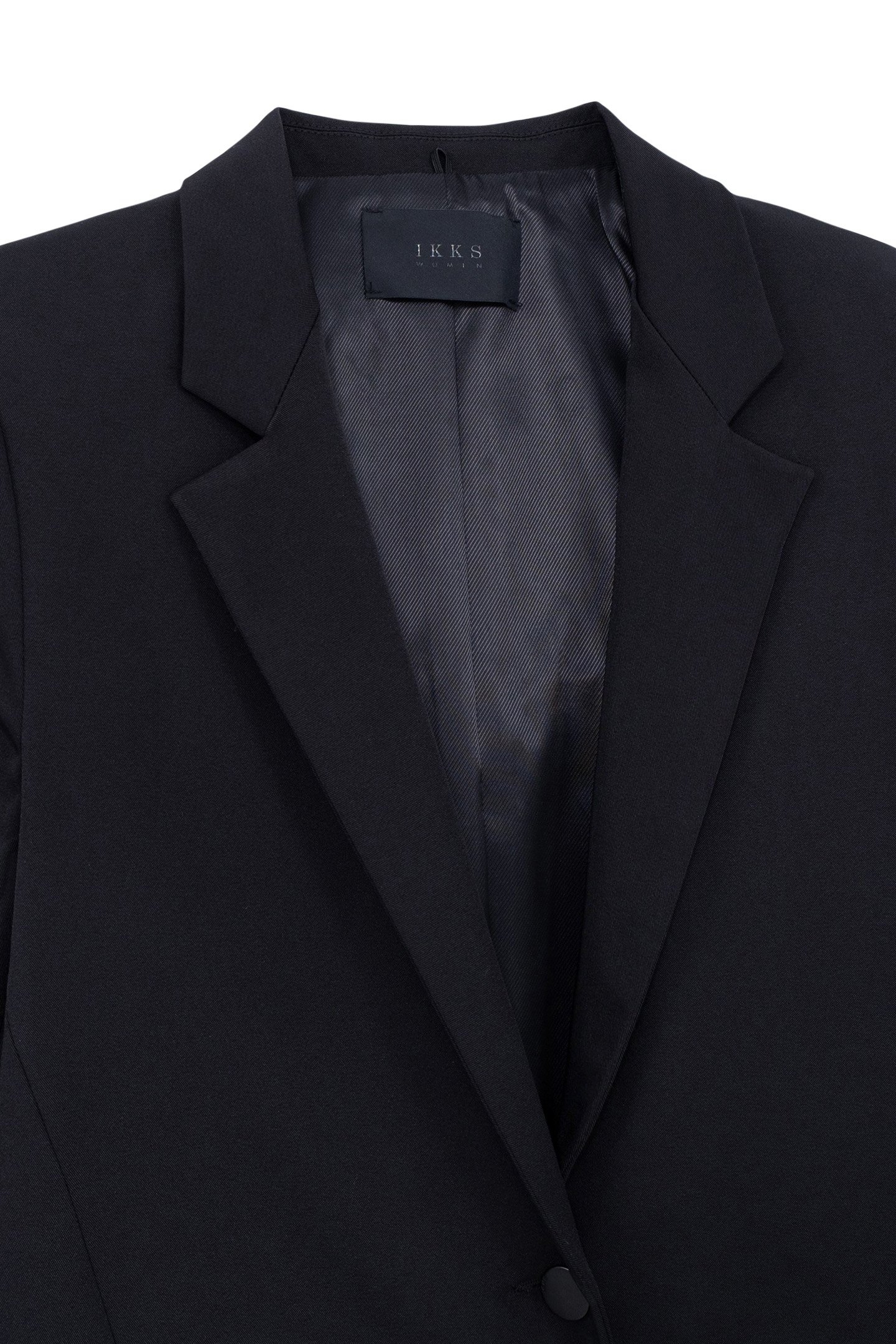 BLACK PAREMENT HOODED JACKET 3