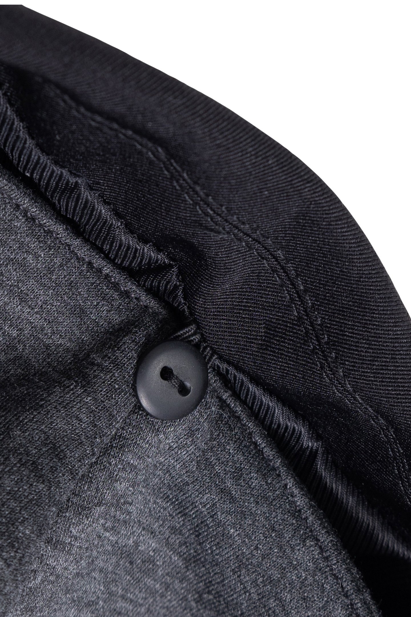 BLACK PAREMENT HOODED JACKET 6