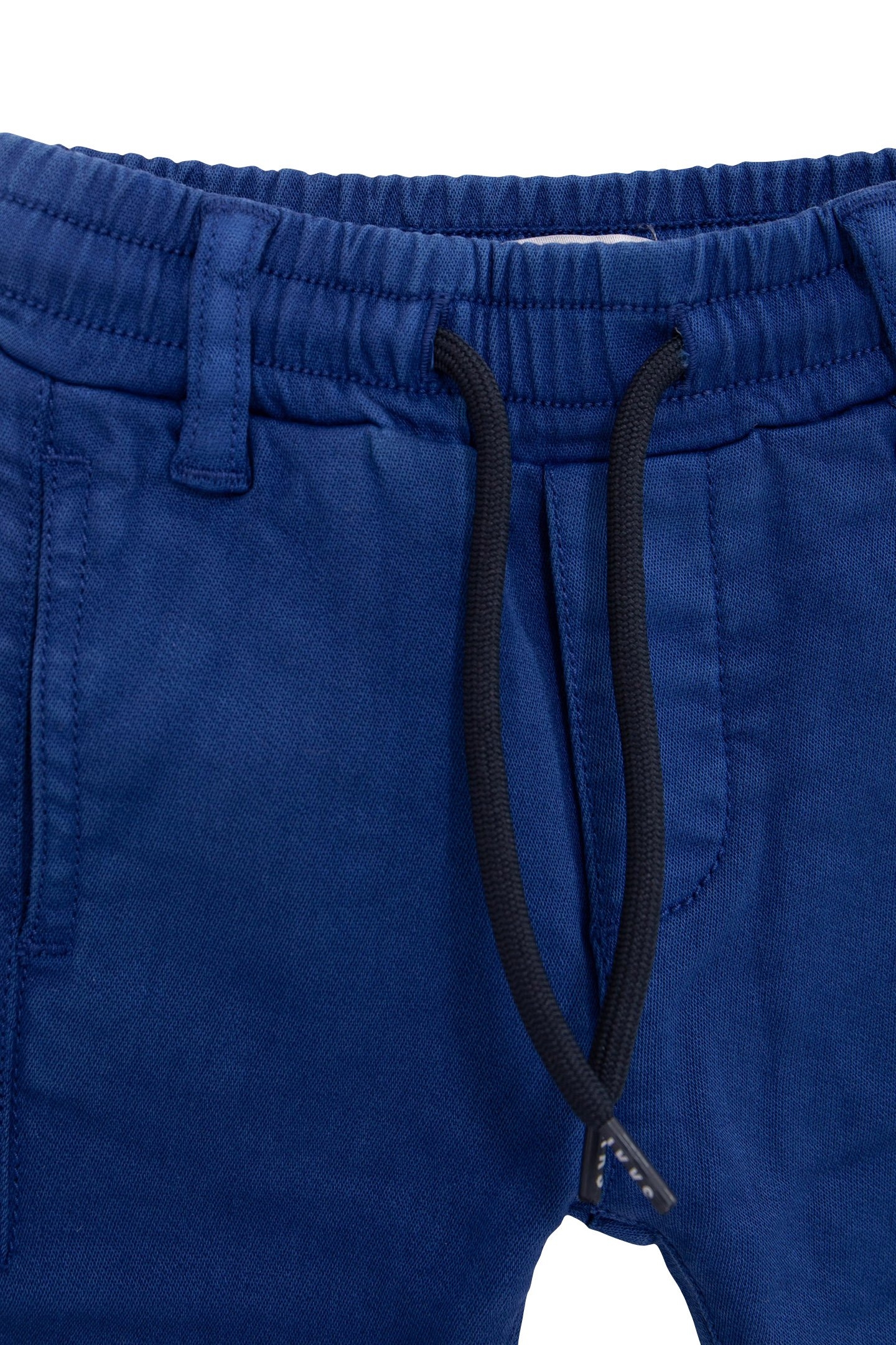 BABY BOY'S COMFORT BLUE ELASTICATED WAIST UPCYCLED JEANS 3