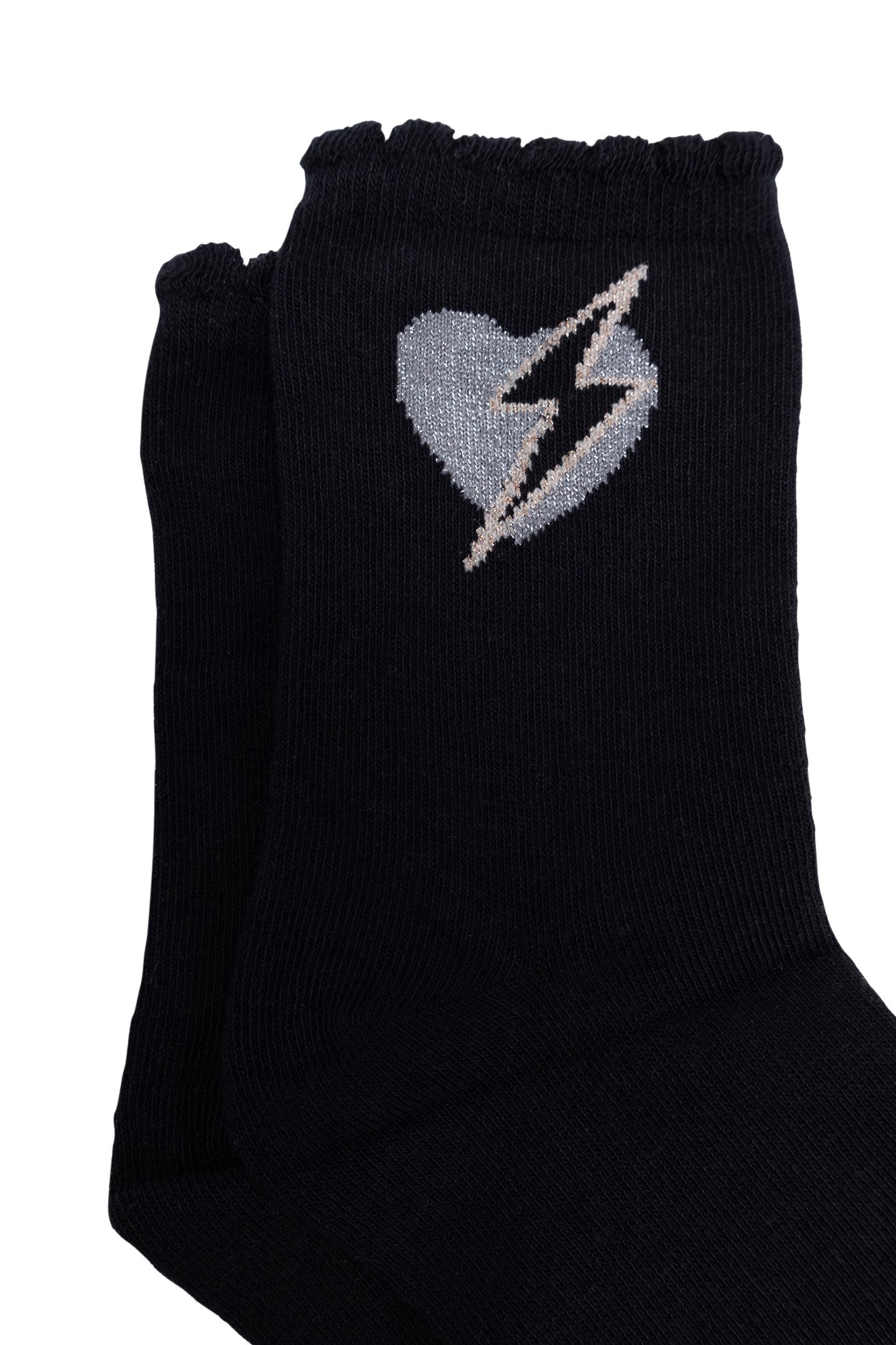 PINK, GOLD AND BLACK GIRLS' SOCKS 7