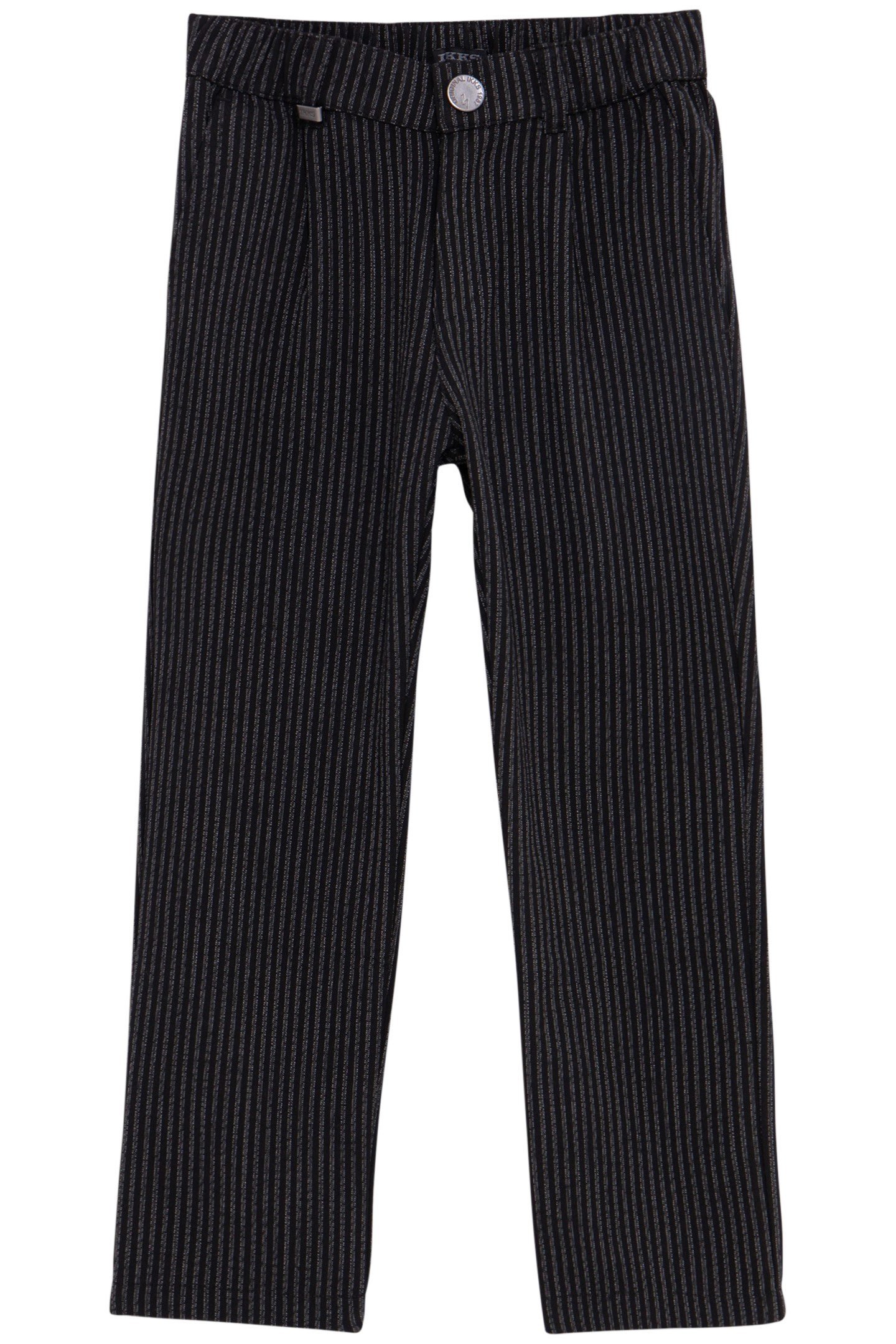 BOY'S BLACK PINSTRIPE PANTS 1