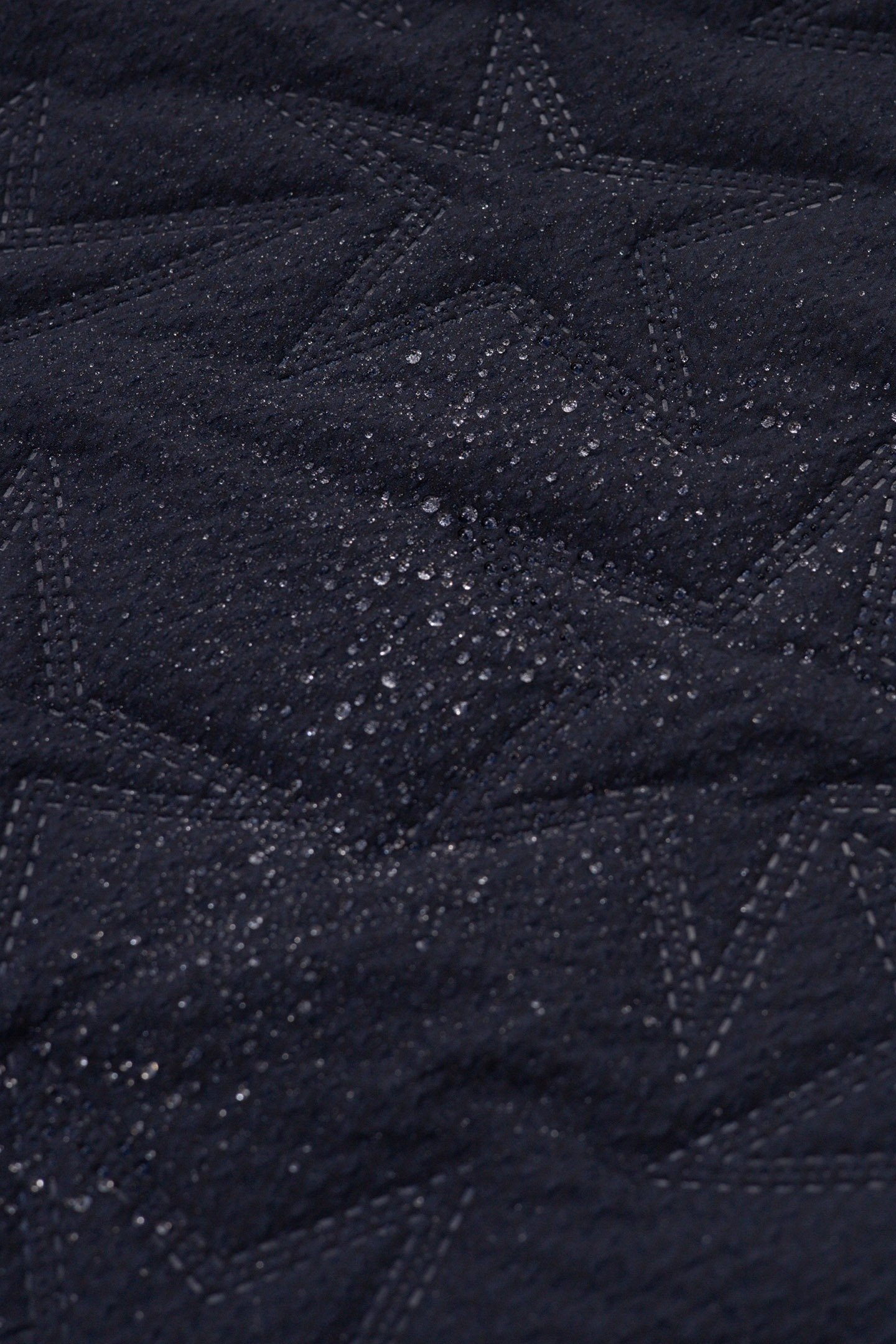 GIRL'S REVERSIBLE NAVY NYLON STAR AND SHERPA COAT 7