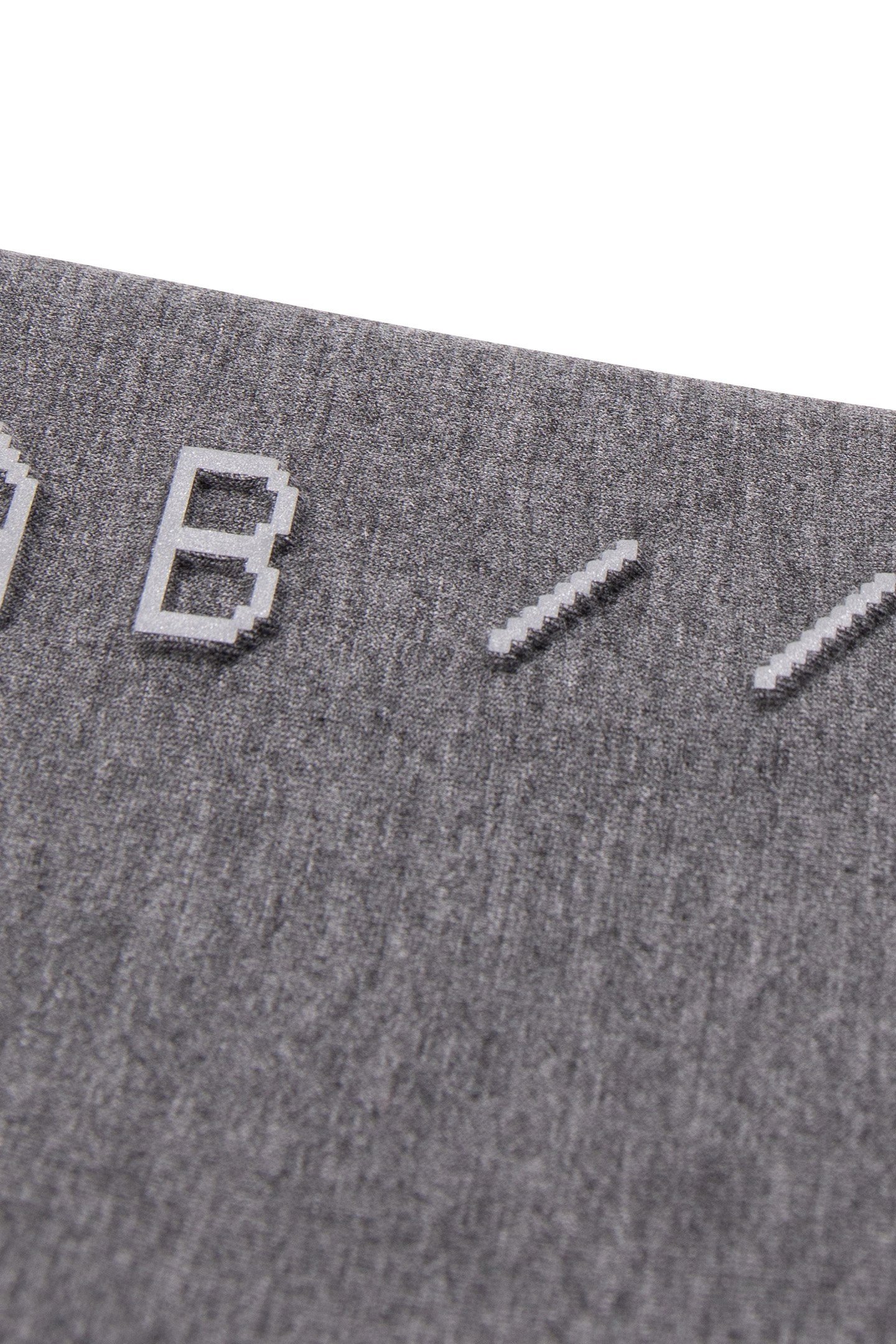 BOY'S GREY HOODIE, REFLECTIVE SLEEVES, EMBOSSED SLOGAN 5