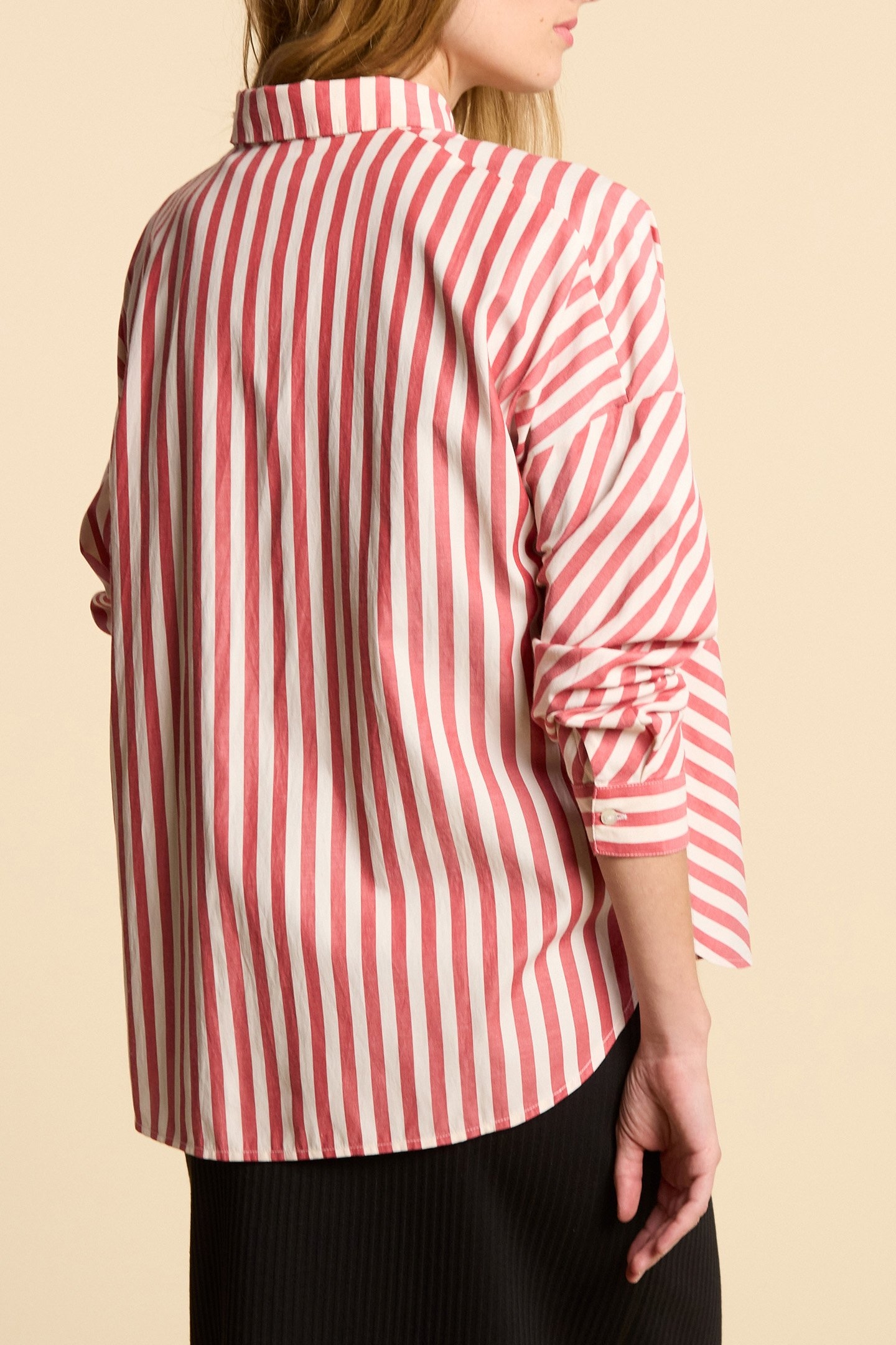 RED STRIPED SHIRT 2