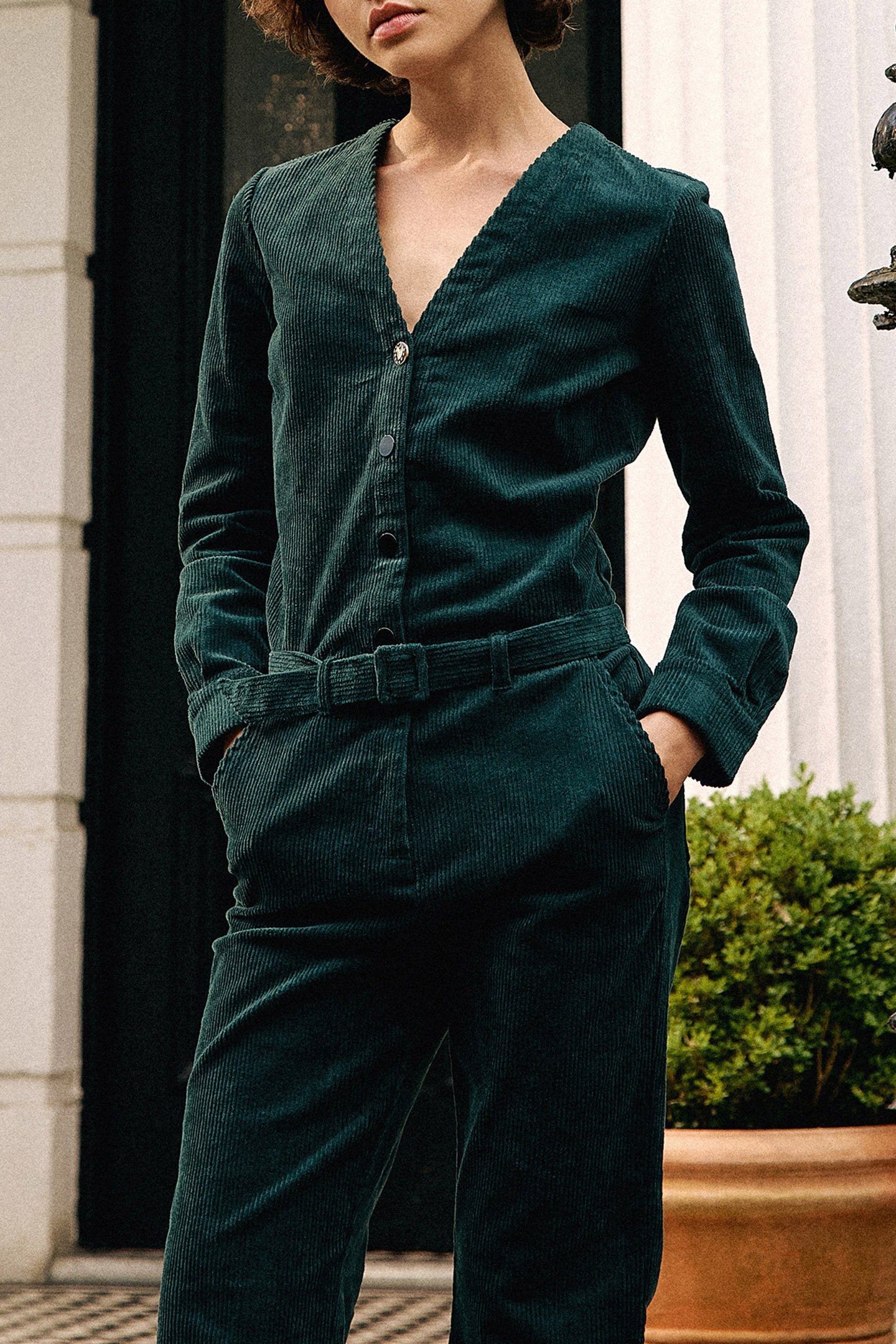 NIGHT GREEN CORDUROY JUMPSUIT 7