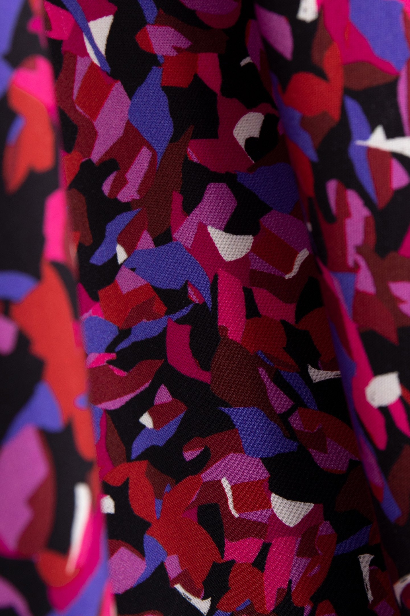 BLACK CAMOUFLAGE PRINT DRESS 7