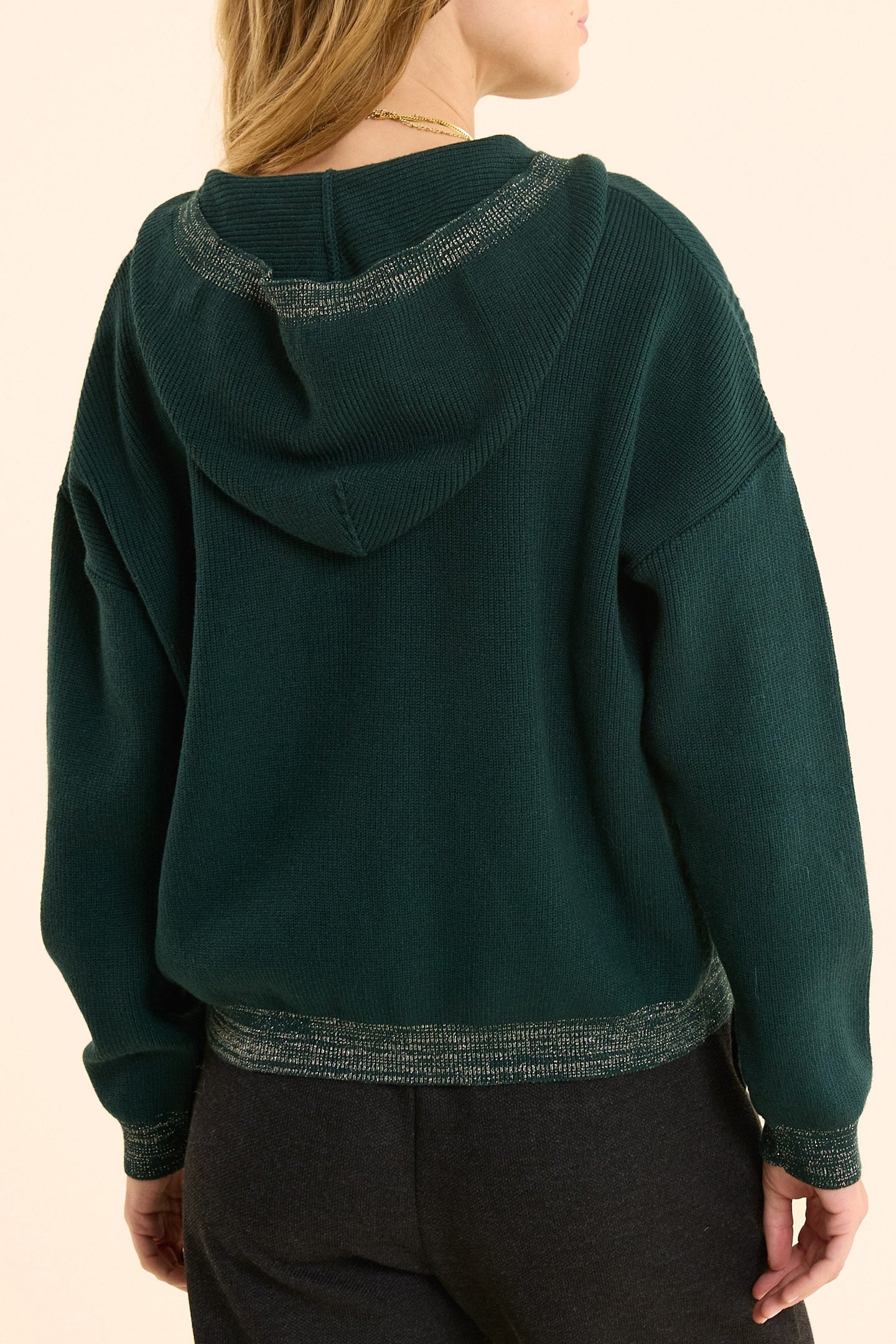 GREEN CARDIGAN 2