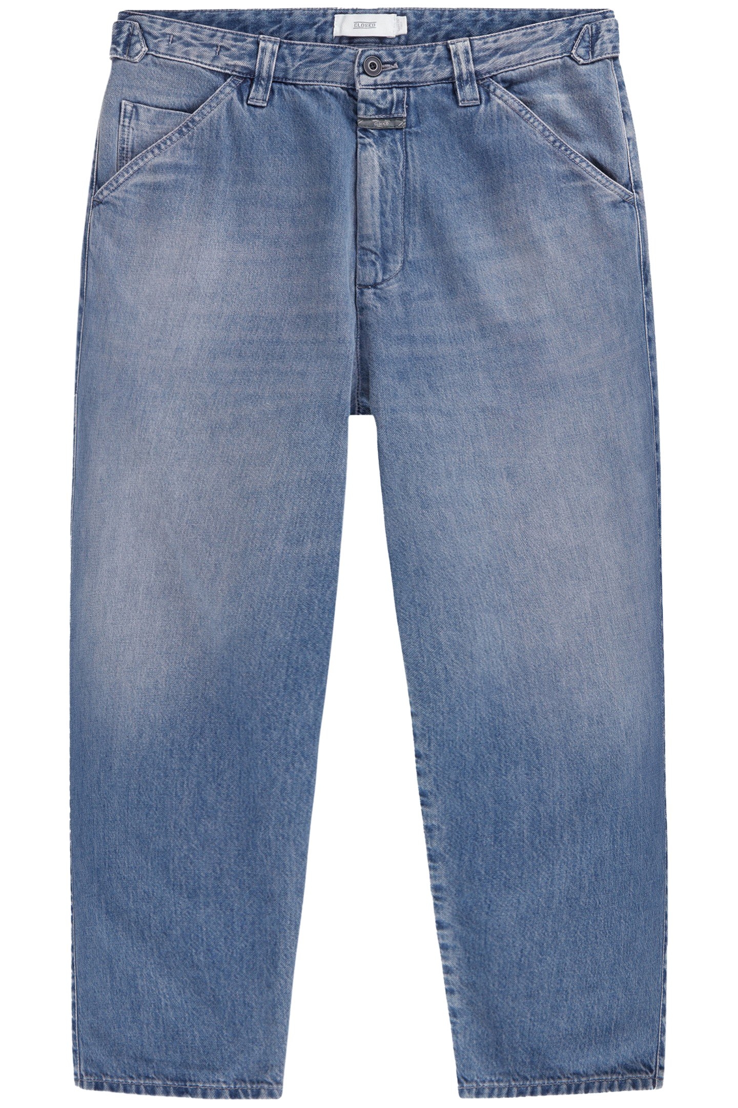 DOVER TAPERED JEANS MID BLUE 4