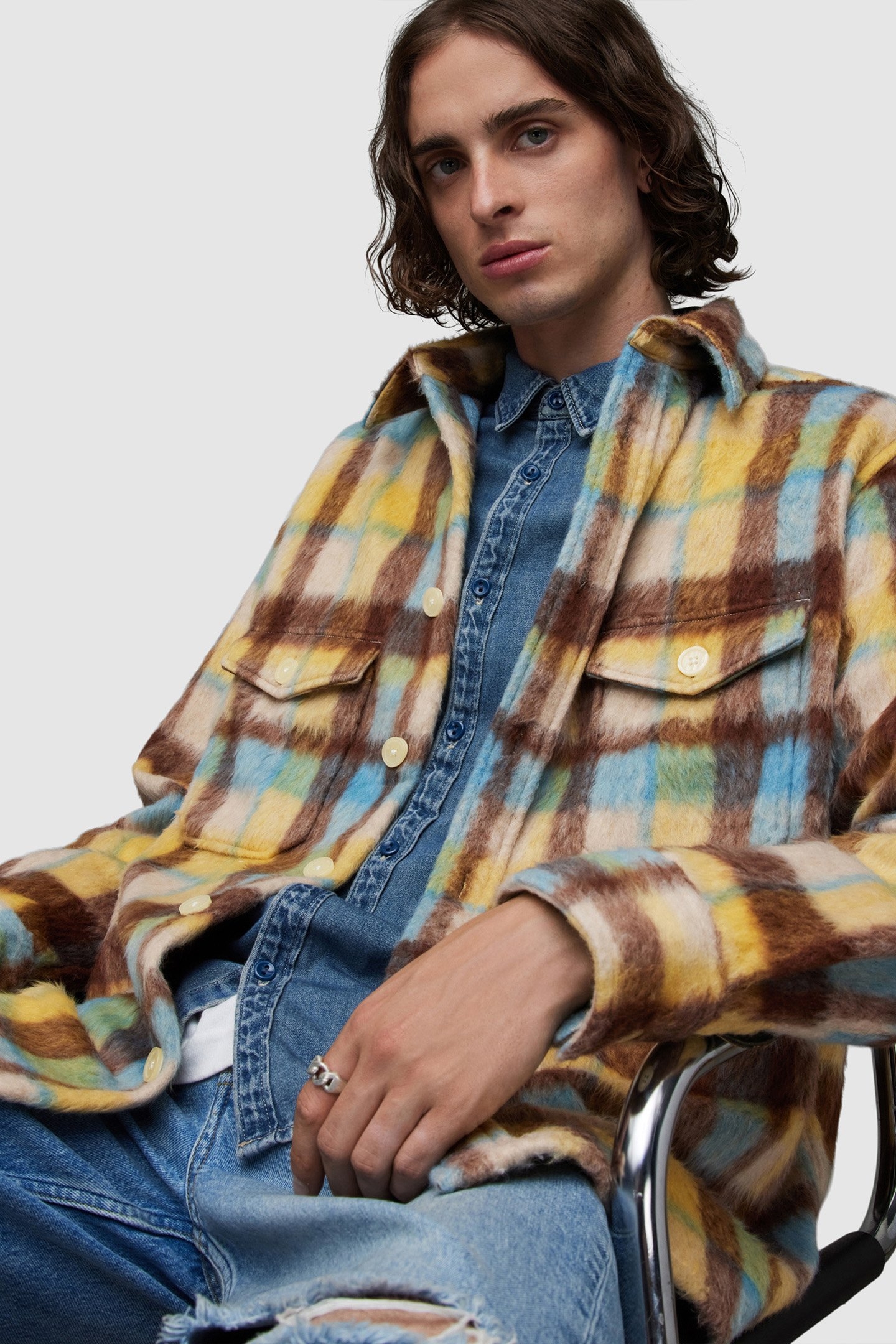 STRABLER LS SHIRT MEADOW YELLOW 7