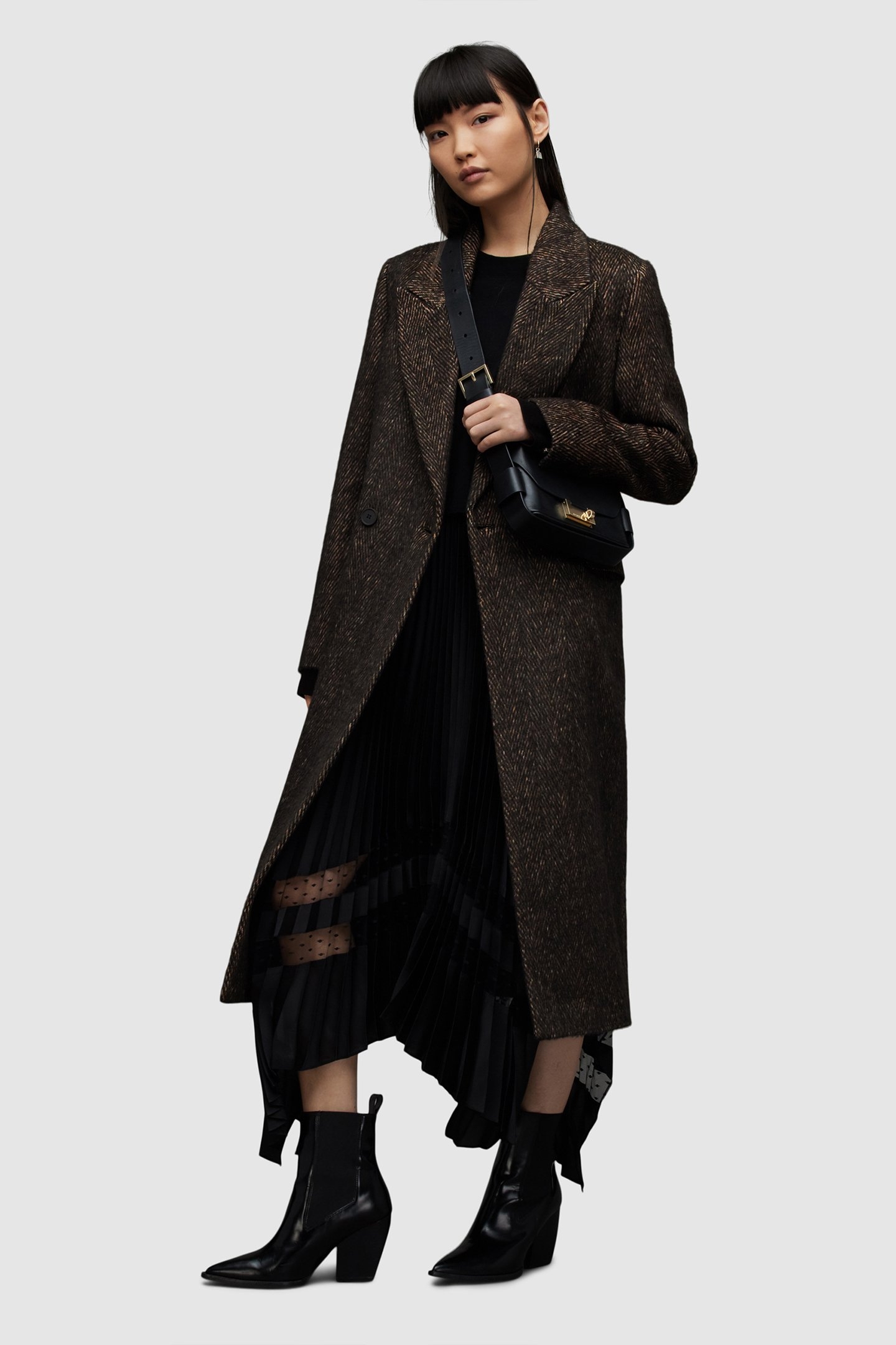 ELYRIA COAT BLACK MULTI 4