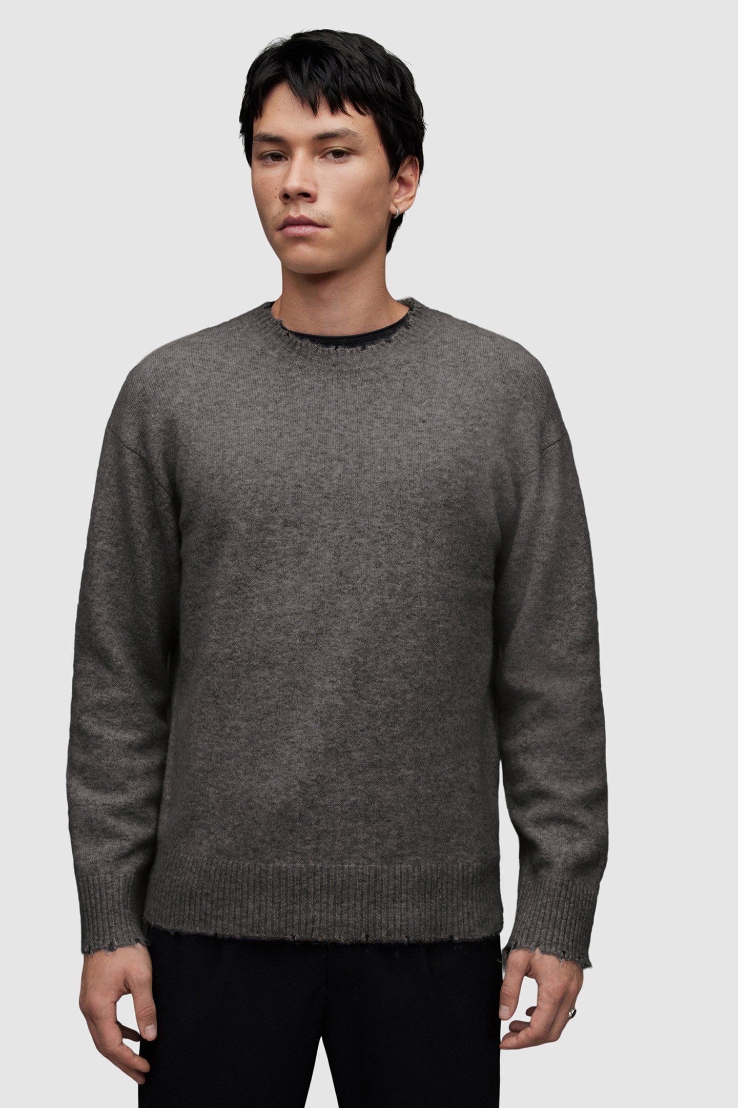 LUKA CREW MONUMENT GREY MARL 1