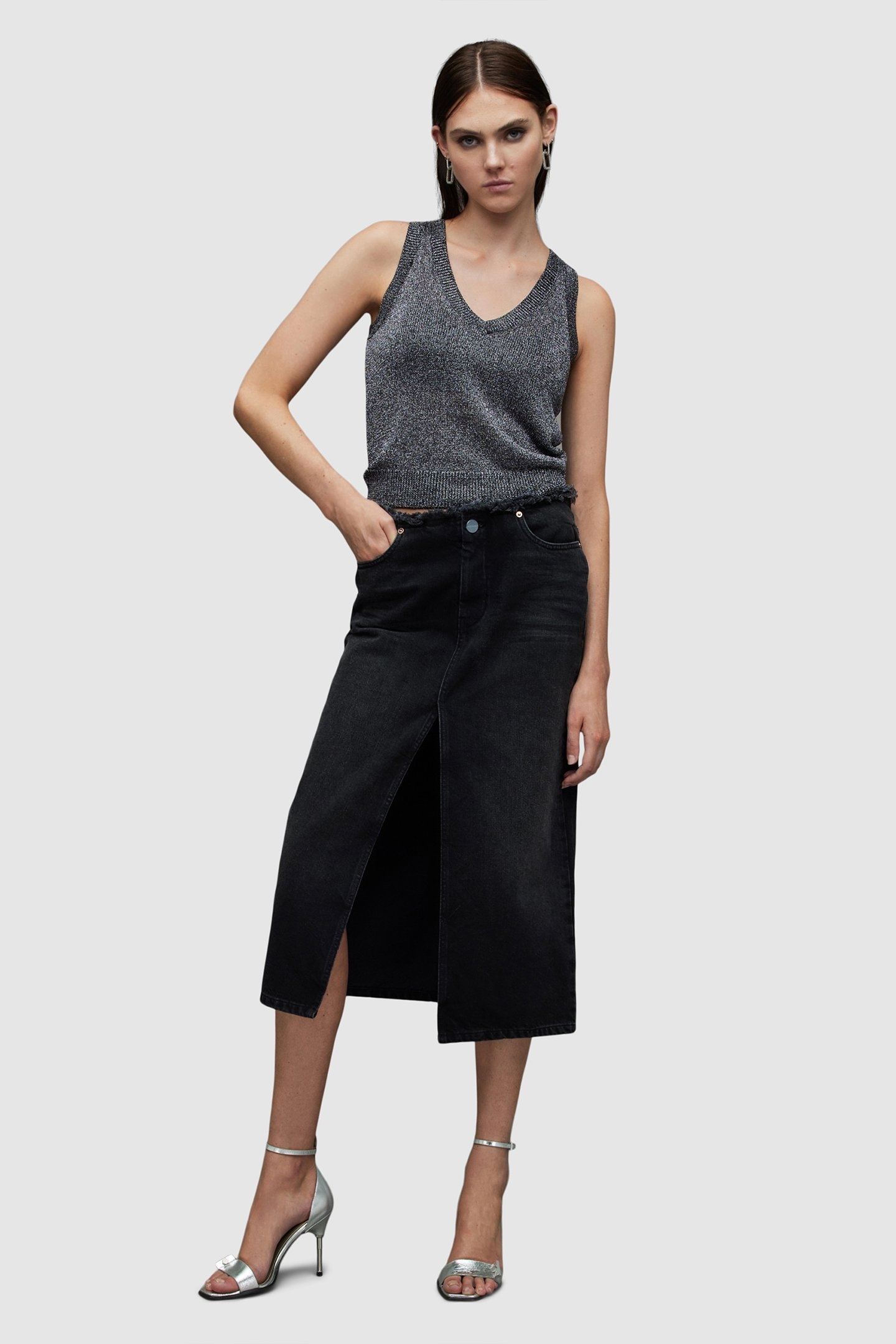 LYRA GLITTER TANK SILVER 3