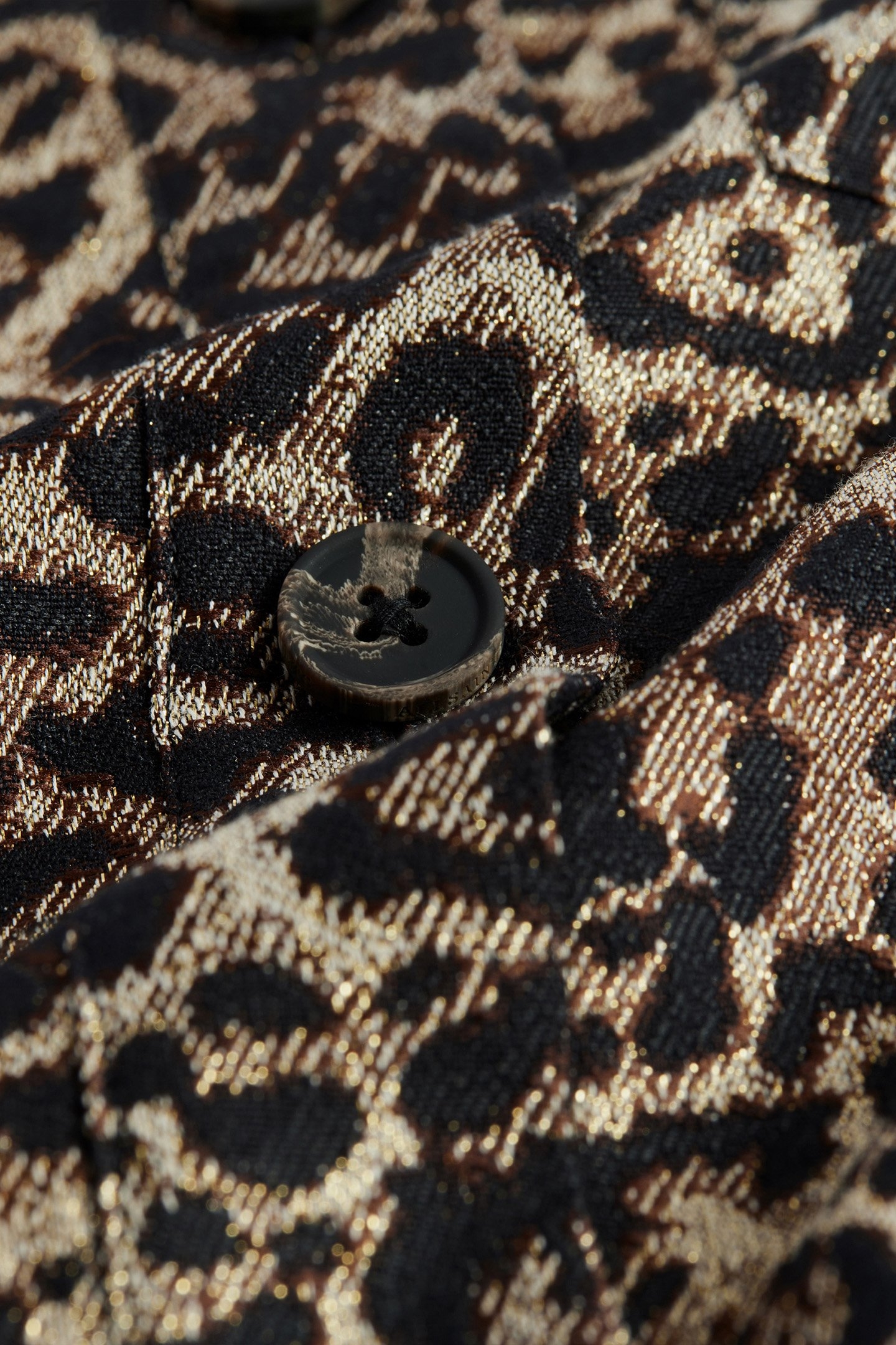 JEMI LEPPO SHIRT LEOPARD GOLD 7