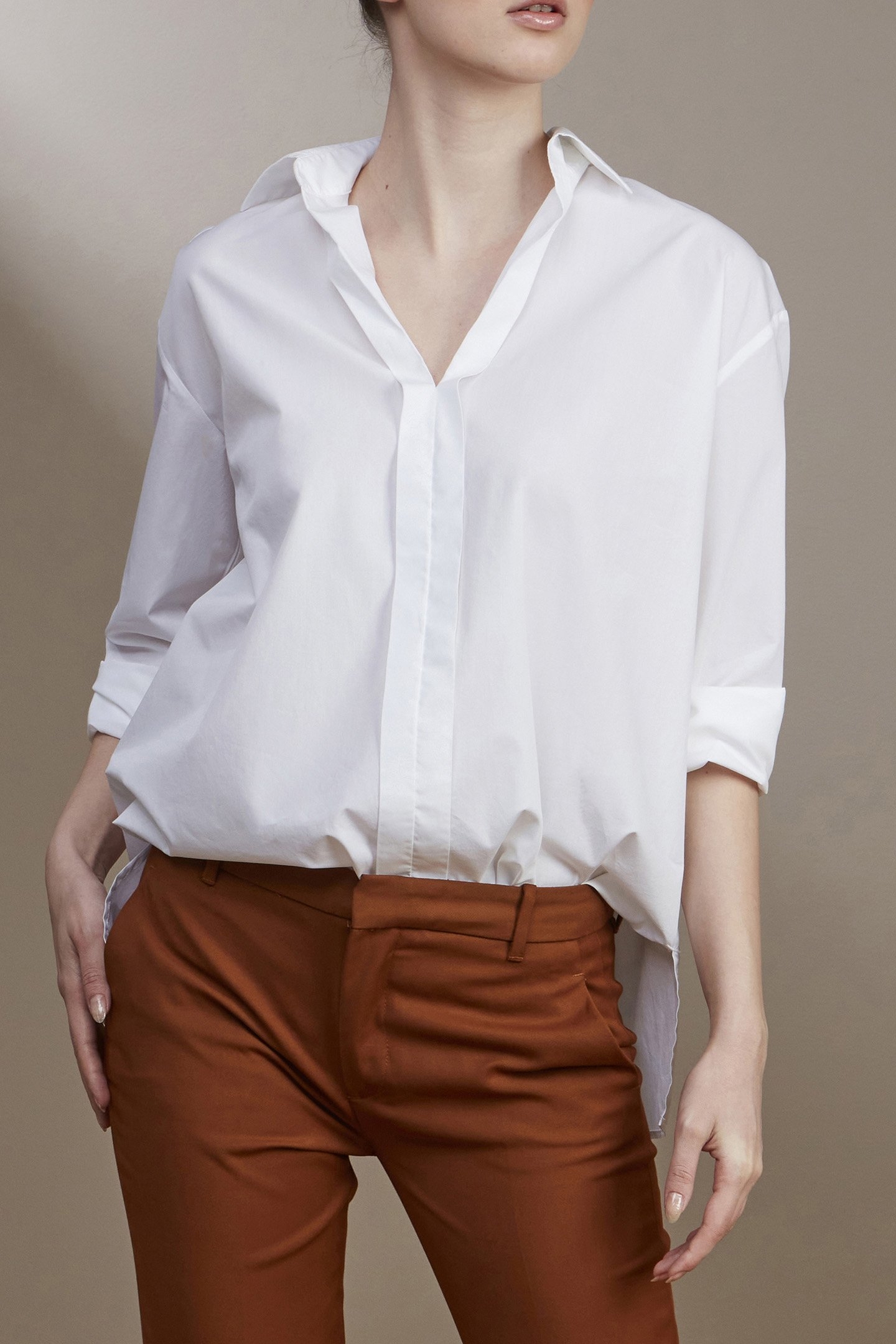 CAROLYN, SHIRT WHITE 1